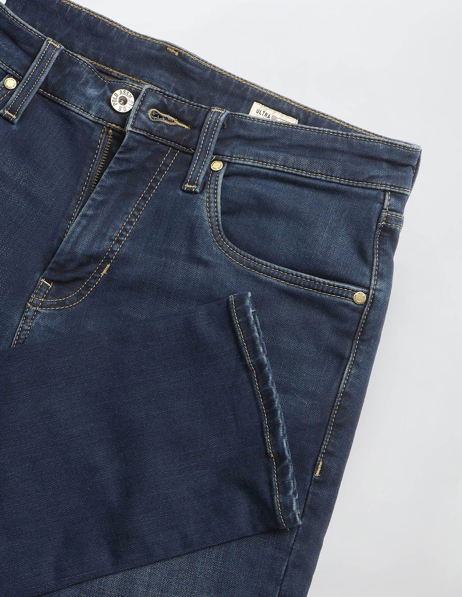 Brandon Slim Tapered Fit Blue Jeans - Image 2