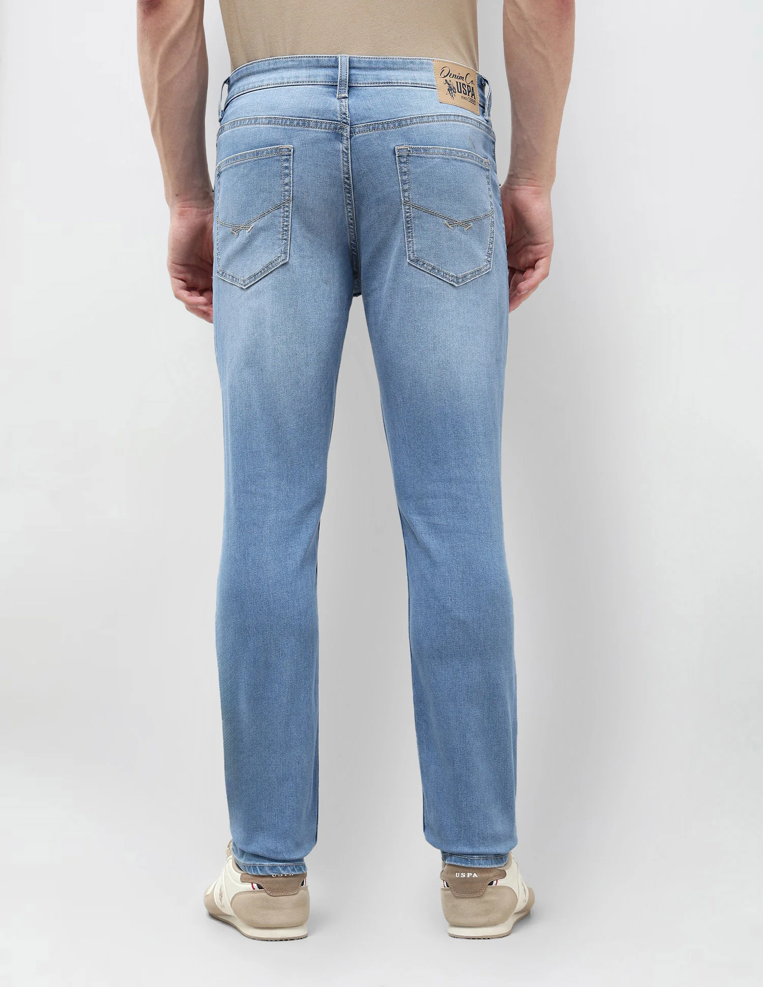 Brandon Slim Tapered Fit Blue Jeans - Image 5