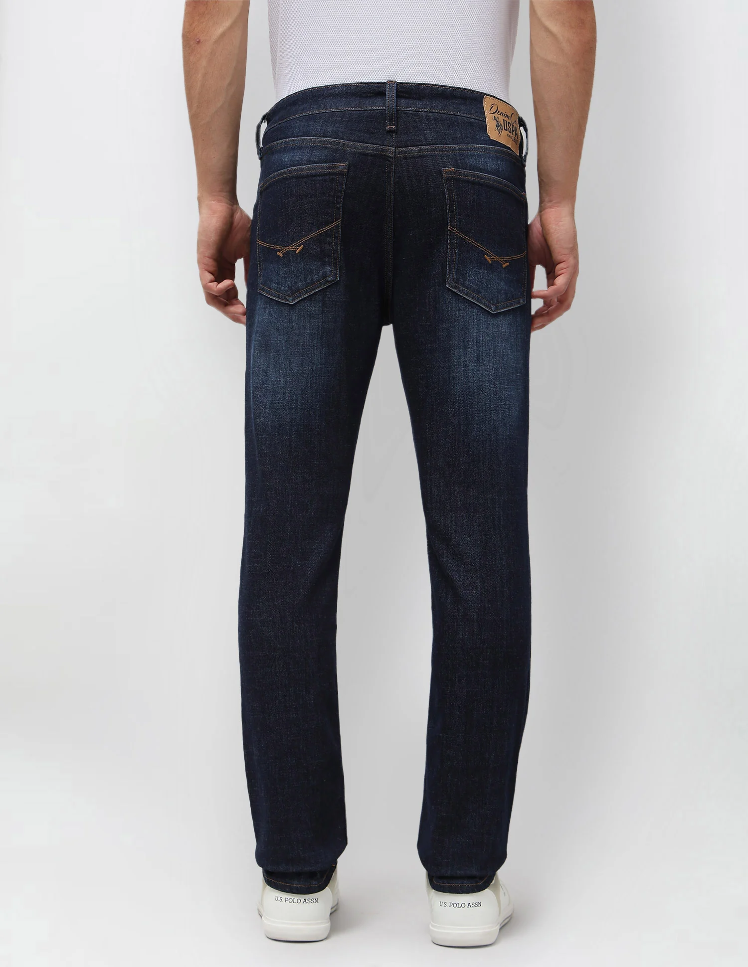 Brandon Slim Tapered Fit Blue Jeans - Image 5