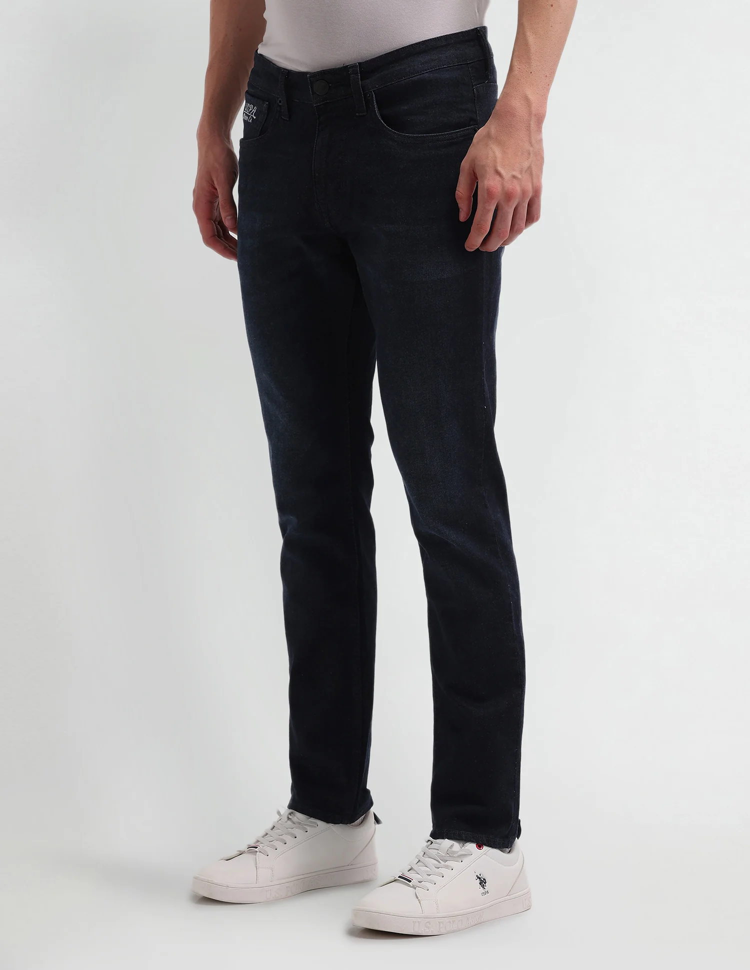 Brandon Slim Tapered Fit Blue Jeans - Image 4