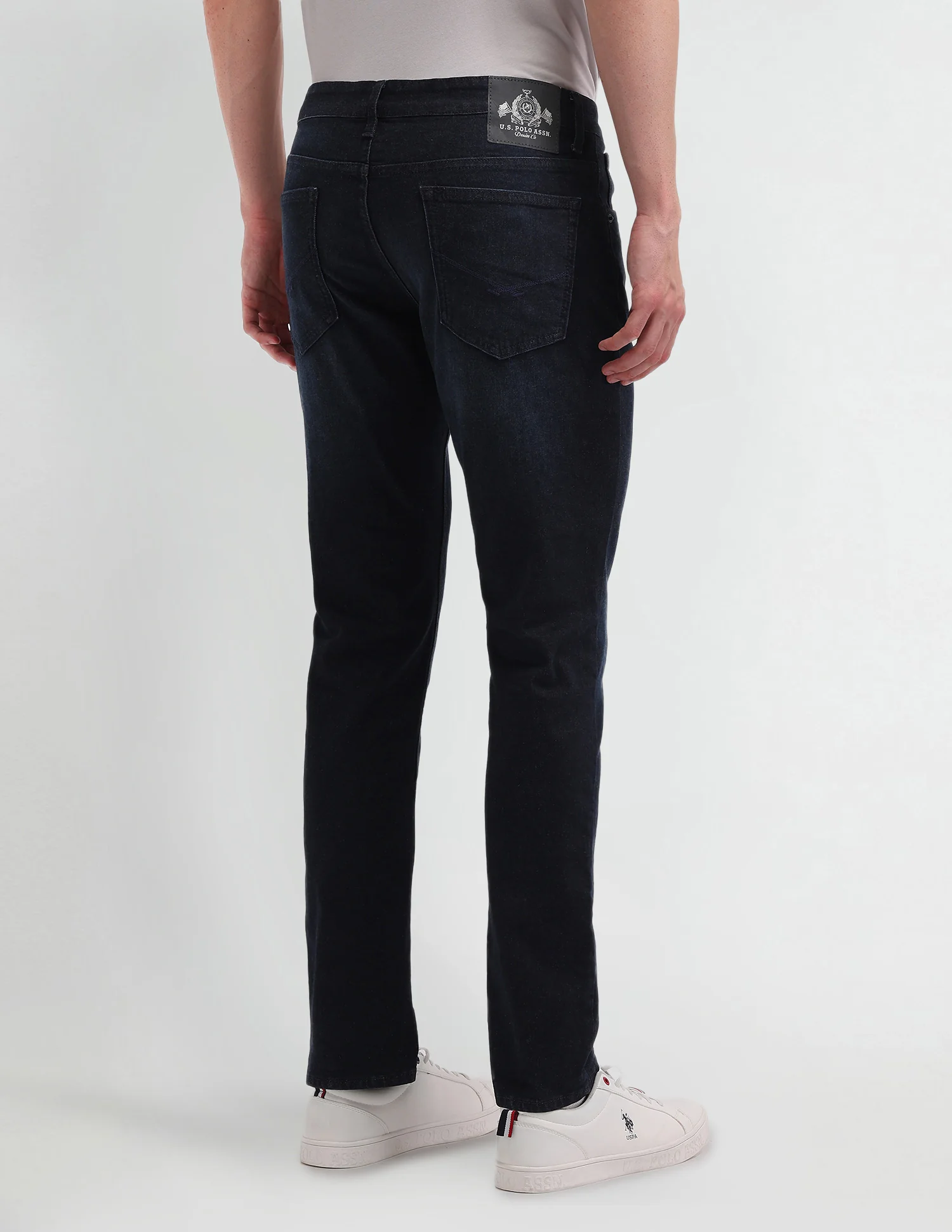 Brandon Slim Tapered Fit Blue Jeans - Image 5
