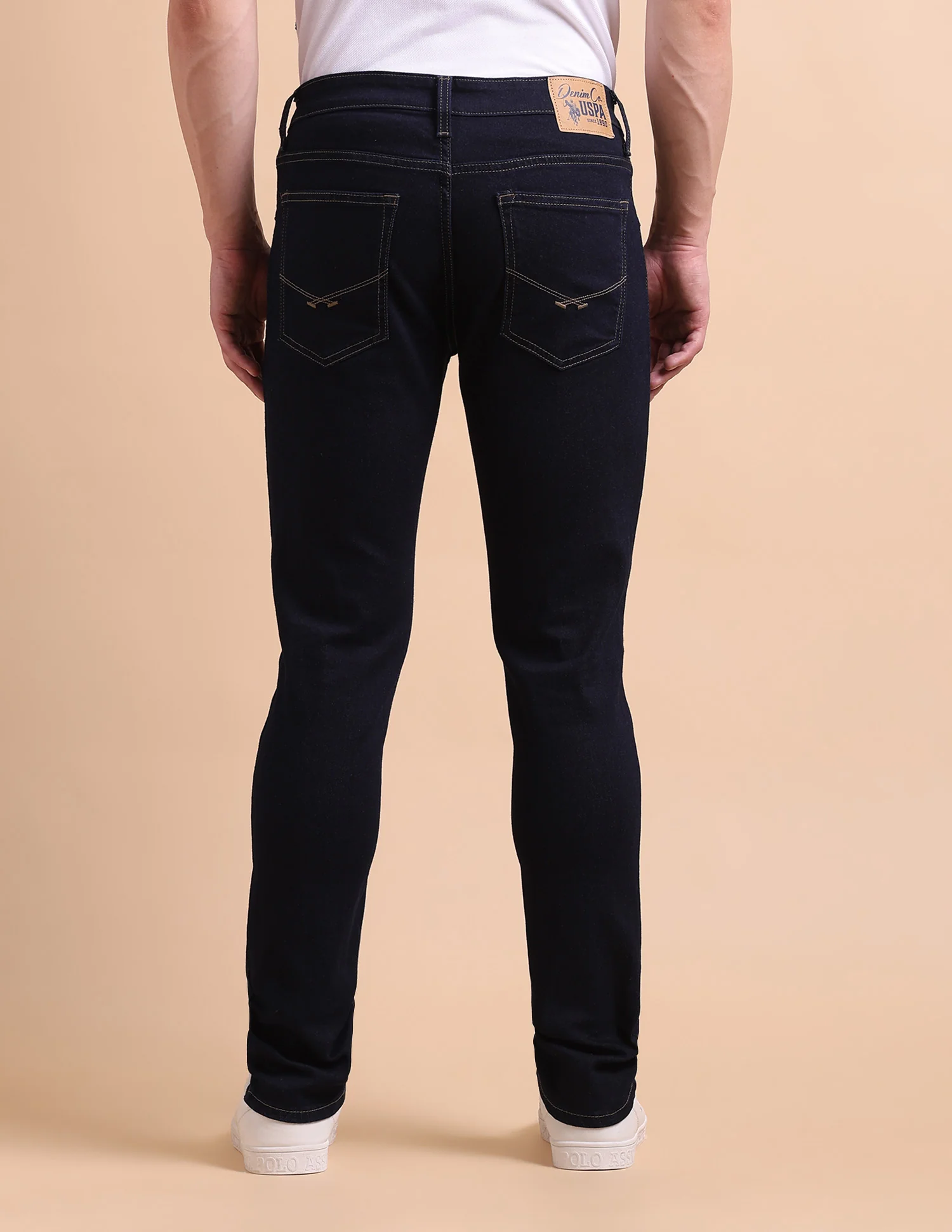 Brandon Slim Tapered Fit Blue Jeans - Image 5