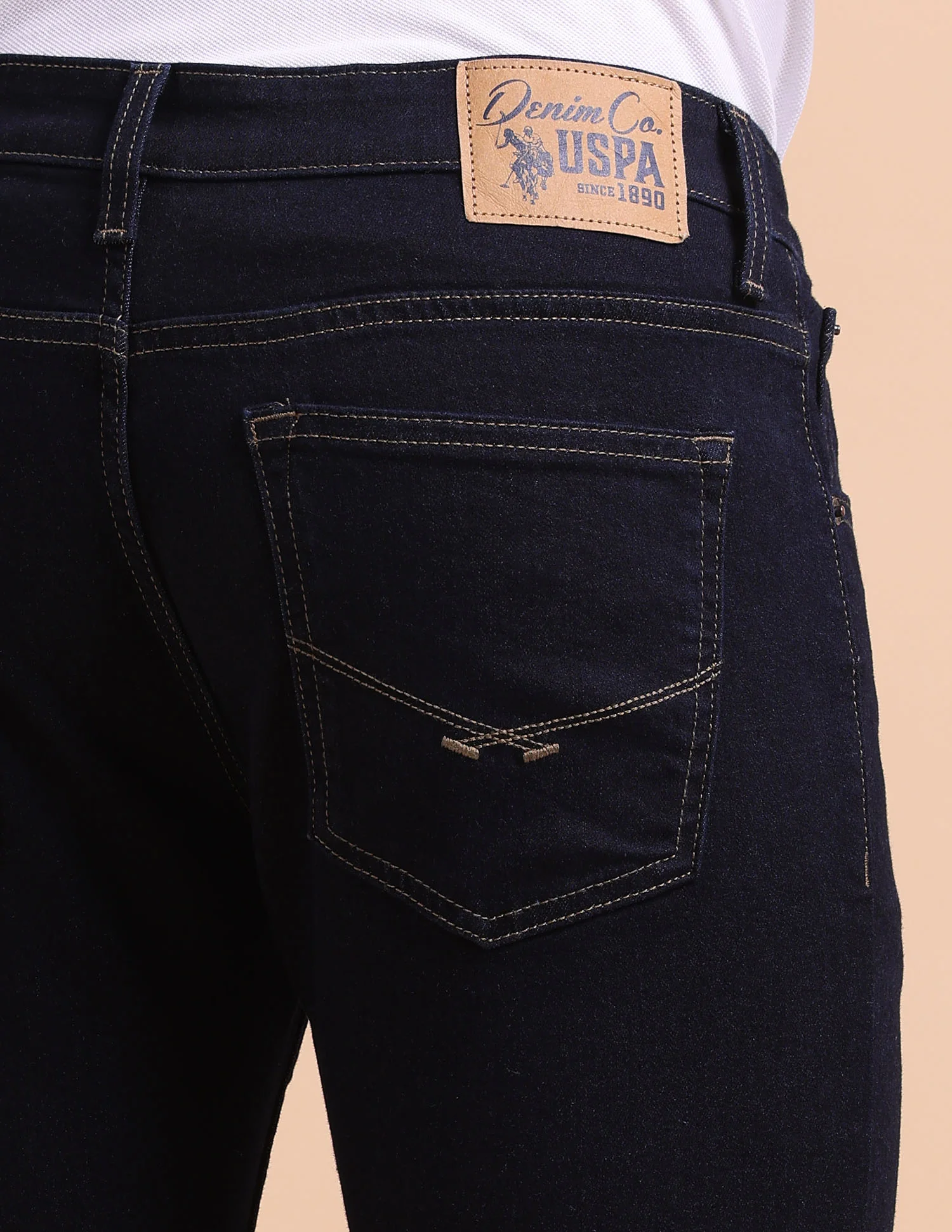 Brandon Slim Tapered Fit Blue Jeans - Image 8