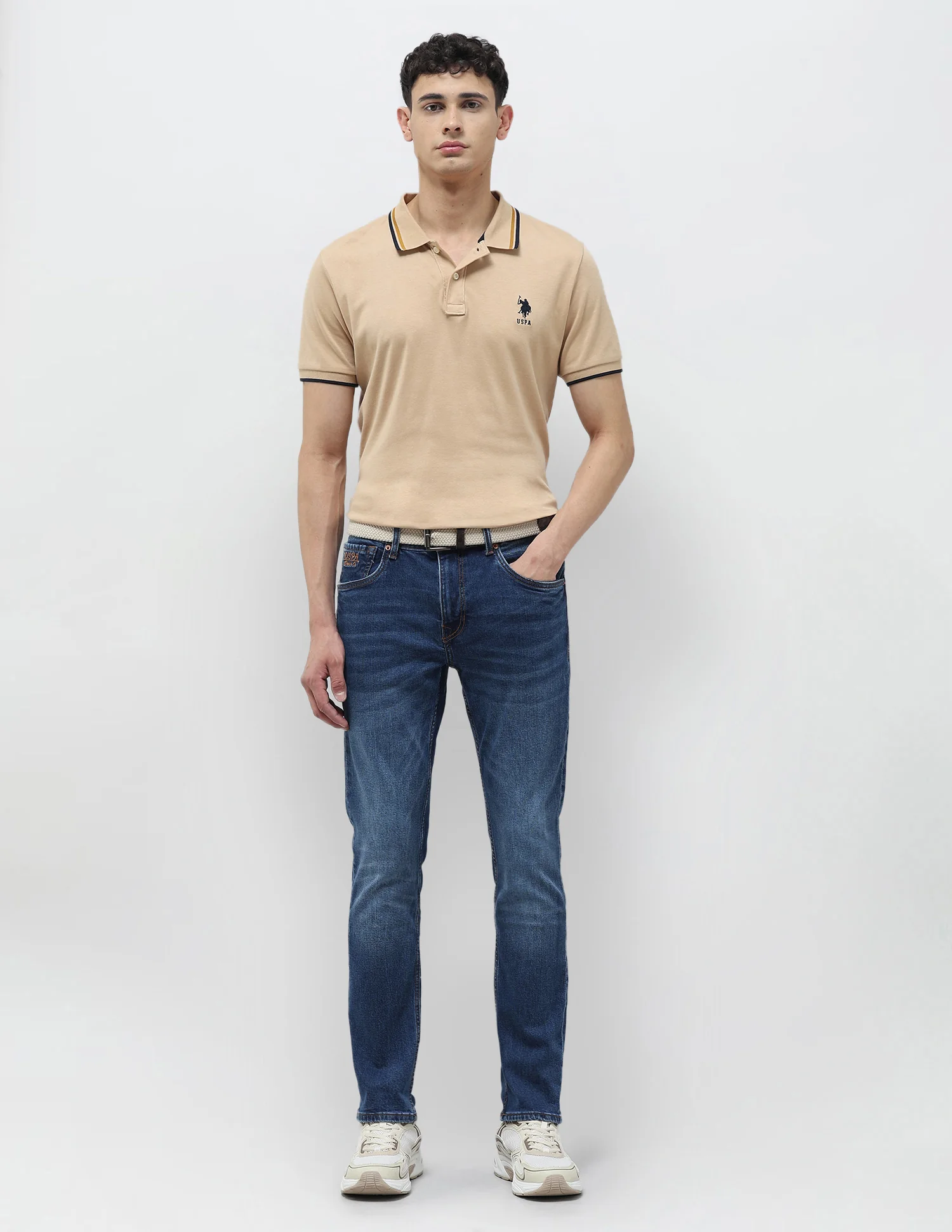 Brandon Slim-Tapered Fit Blue Jeans - Image 3
