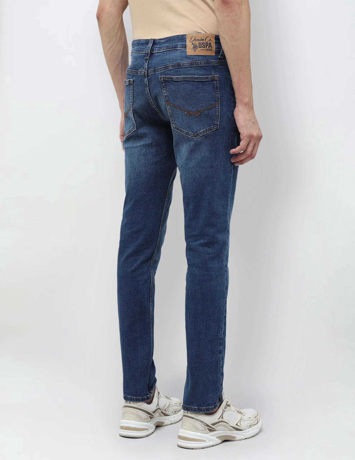 Brandon Slim-Tapered Fit Blue Jeans - Image 5