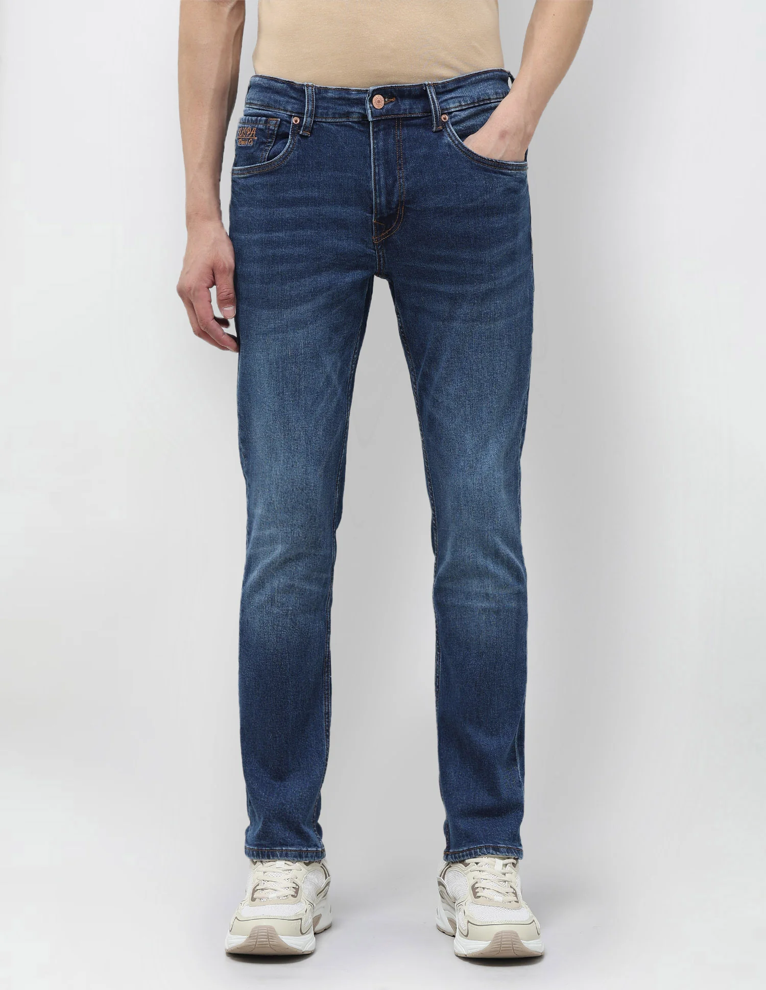 Brandon Slim-Tapered Fit Blue Jeans - Image 6