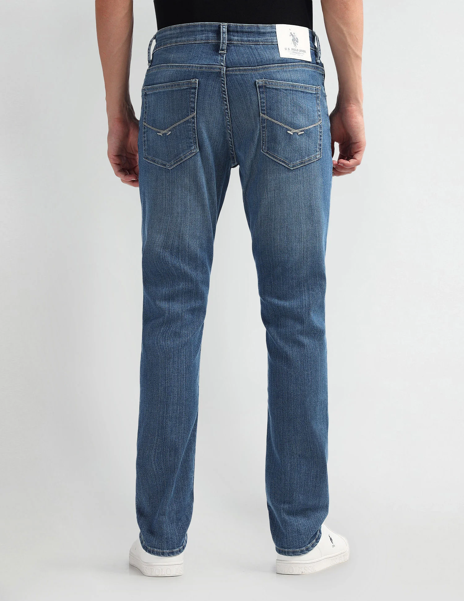 Brandon Slim Tapered Fit Blue Jeans - Image 5