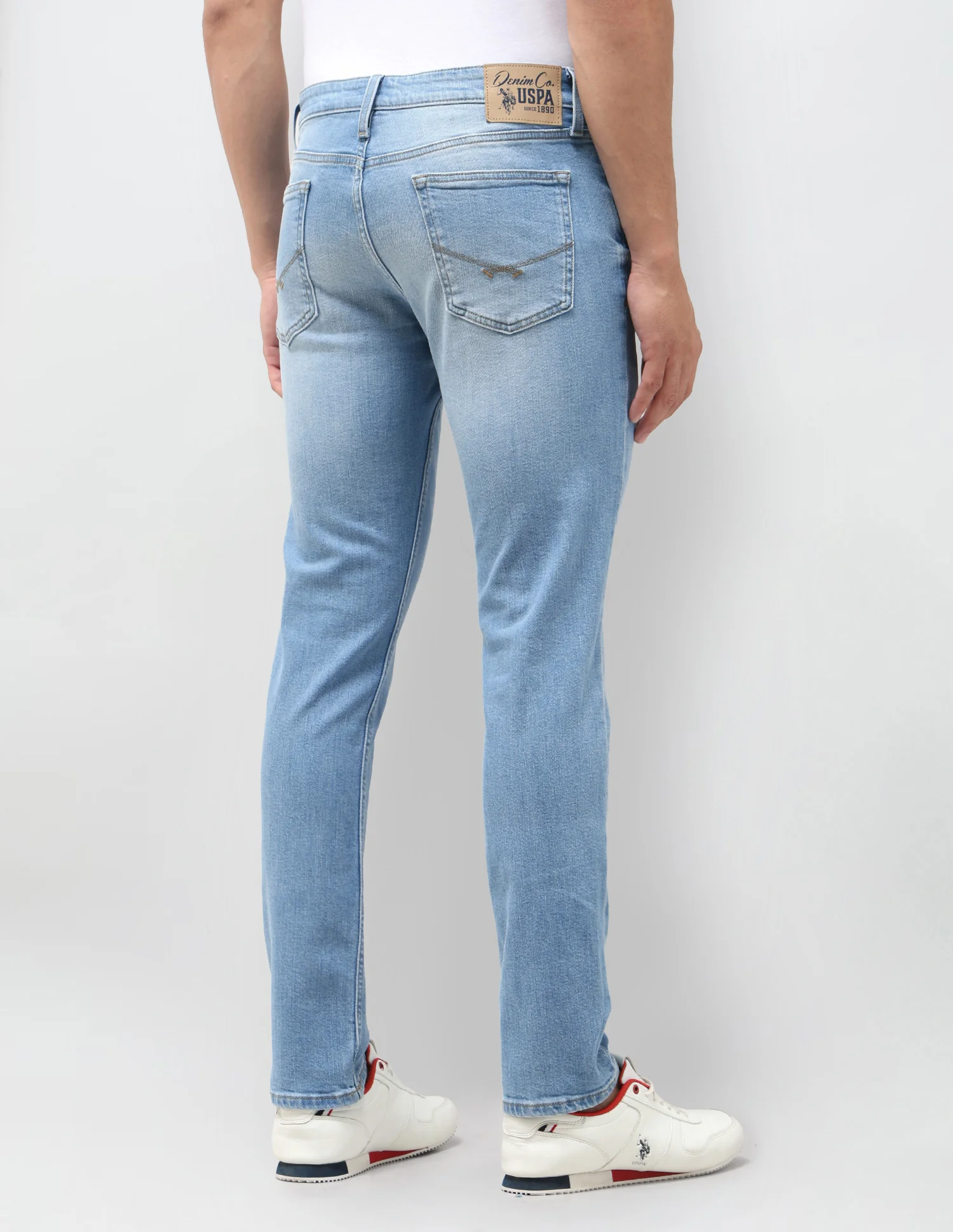 Brandon Slim Tapered Fit Blue Jeans - Image 5