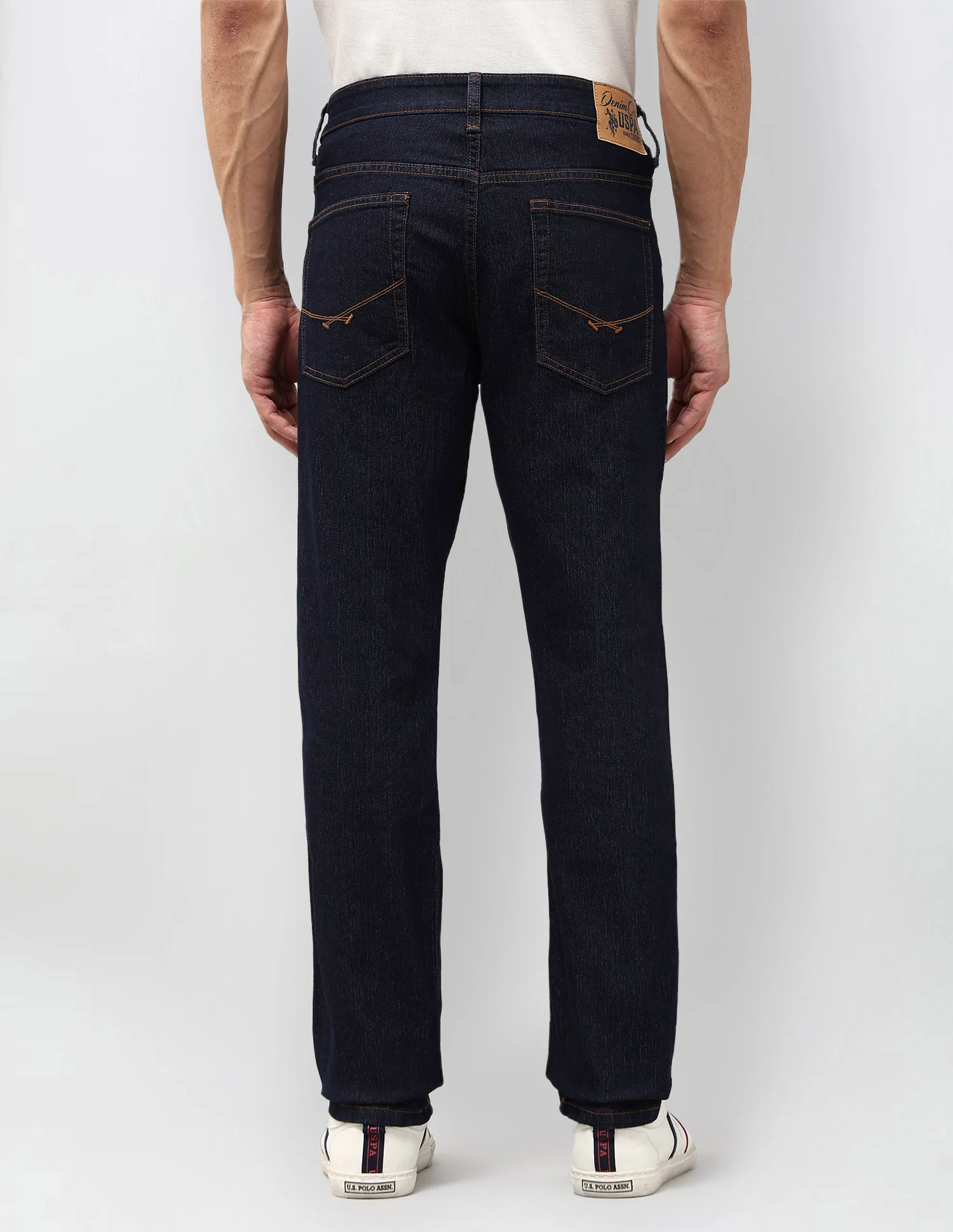 Brandon Slim Tapered Fit Blue Jeans - Image 5