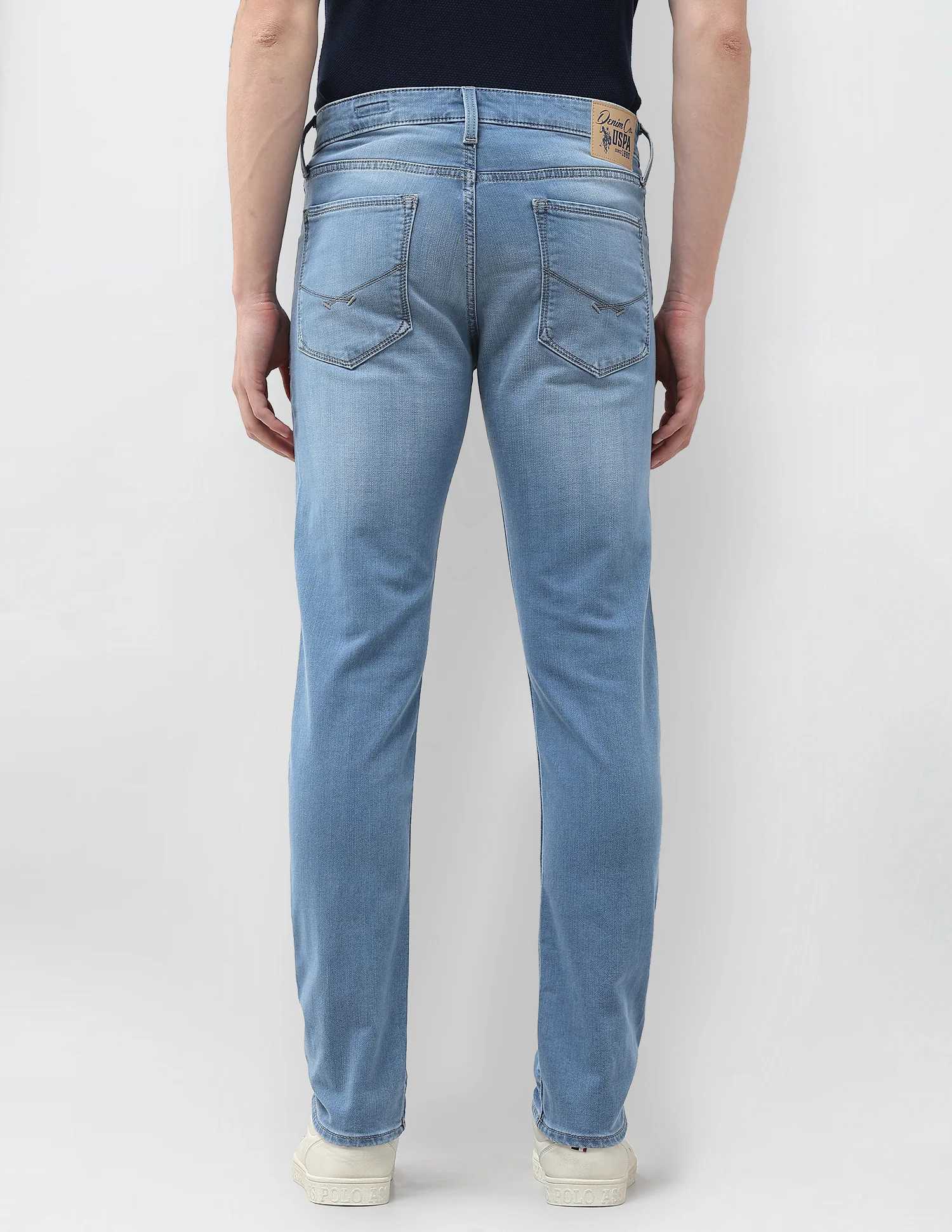 Brandon Slim Tapered Fit Blue Jeans - Image 5