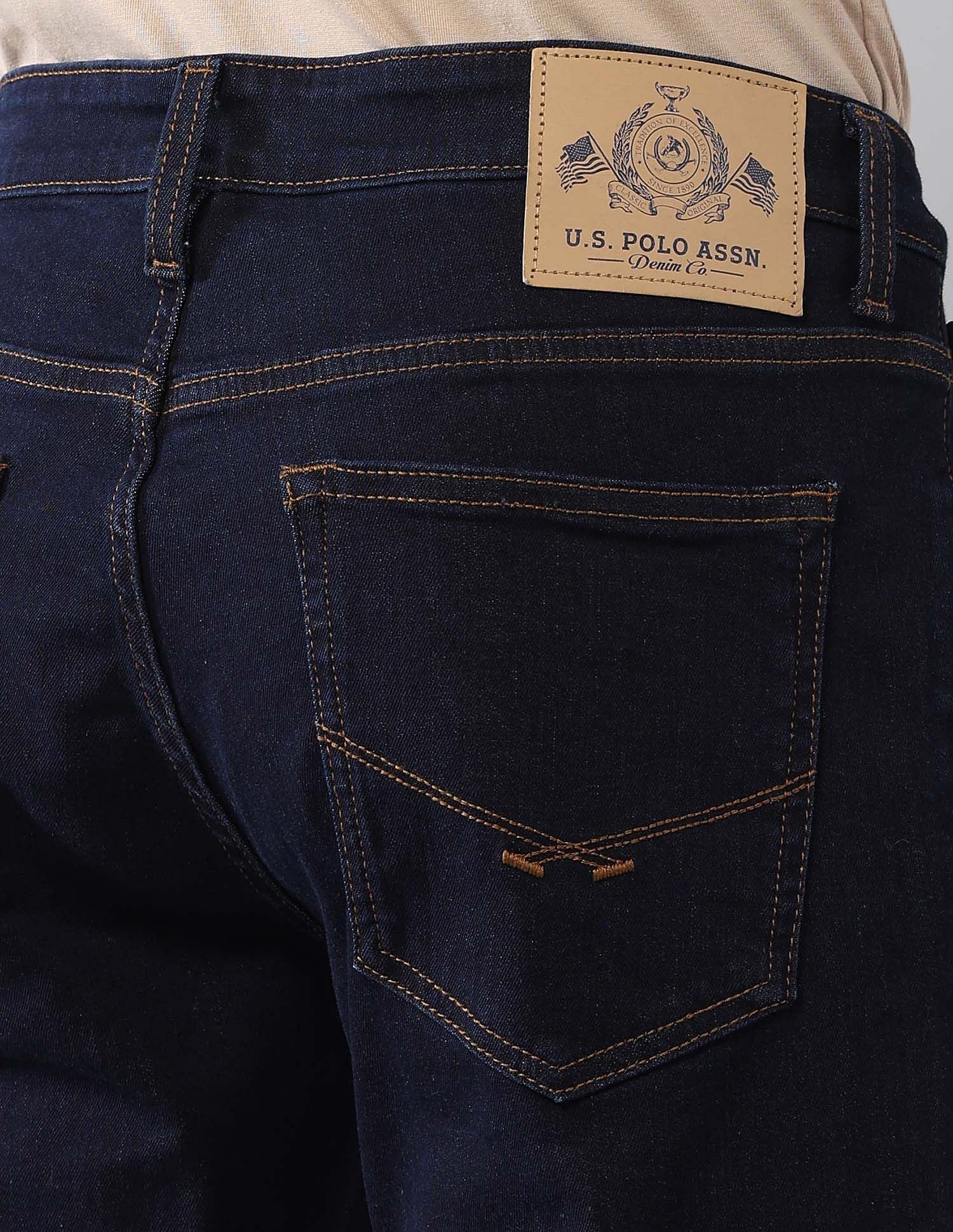 Brandon Slim Tapered Fit Blue Jeans - Image 8