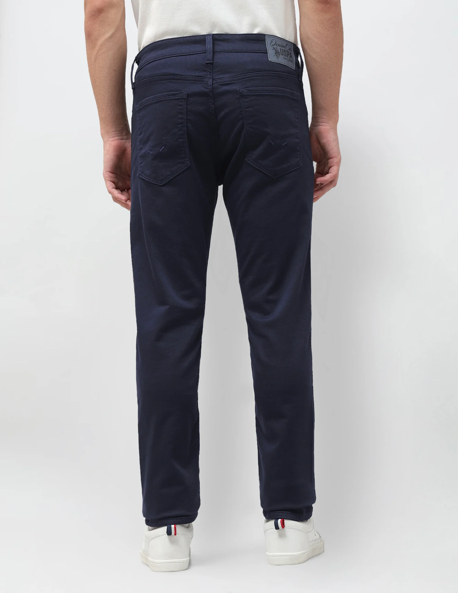 Brandon Slim Tapered Fit Blue Jeans - Image 5