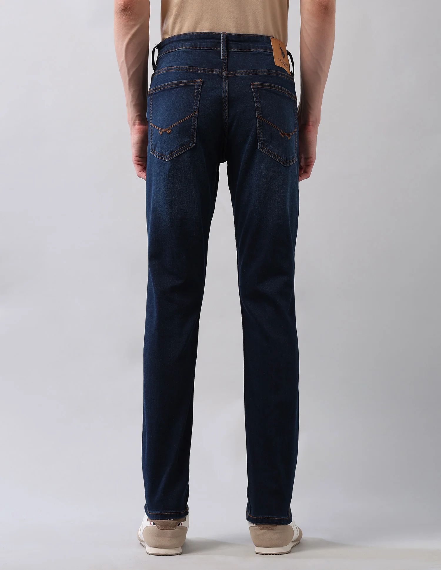Brandon Slim Tapered Fit Blue Jeans - Image 5