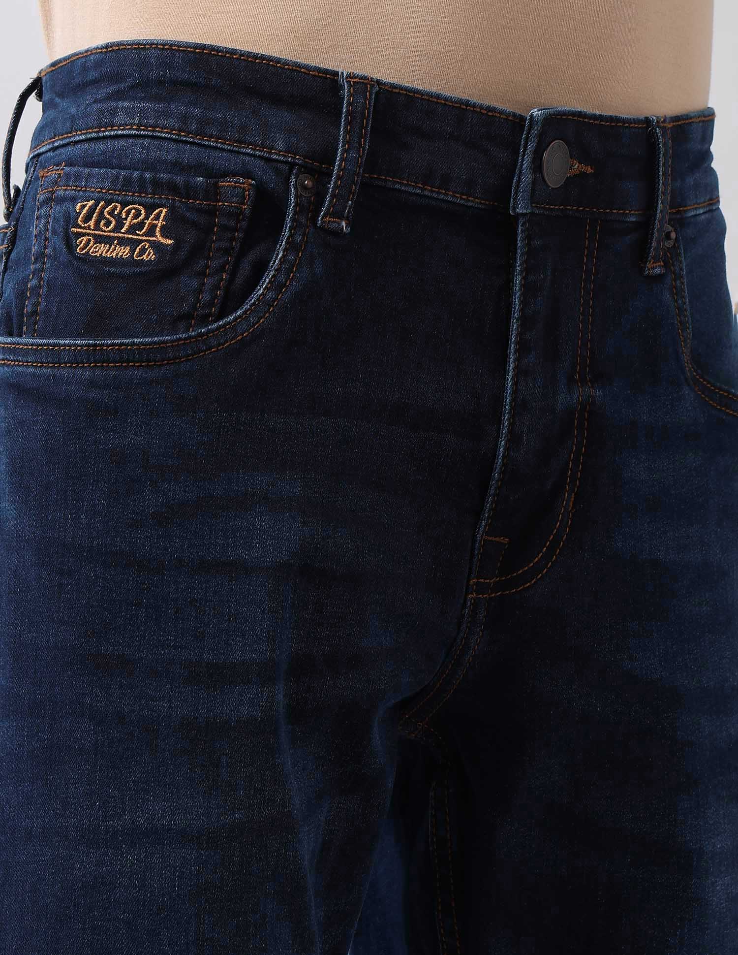 Brandon Slim Tapered Fit Blue Jeans - Image 7