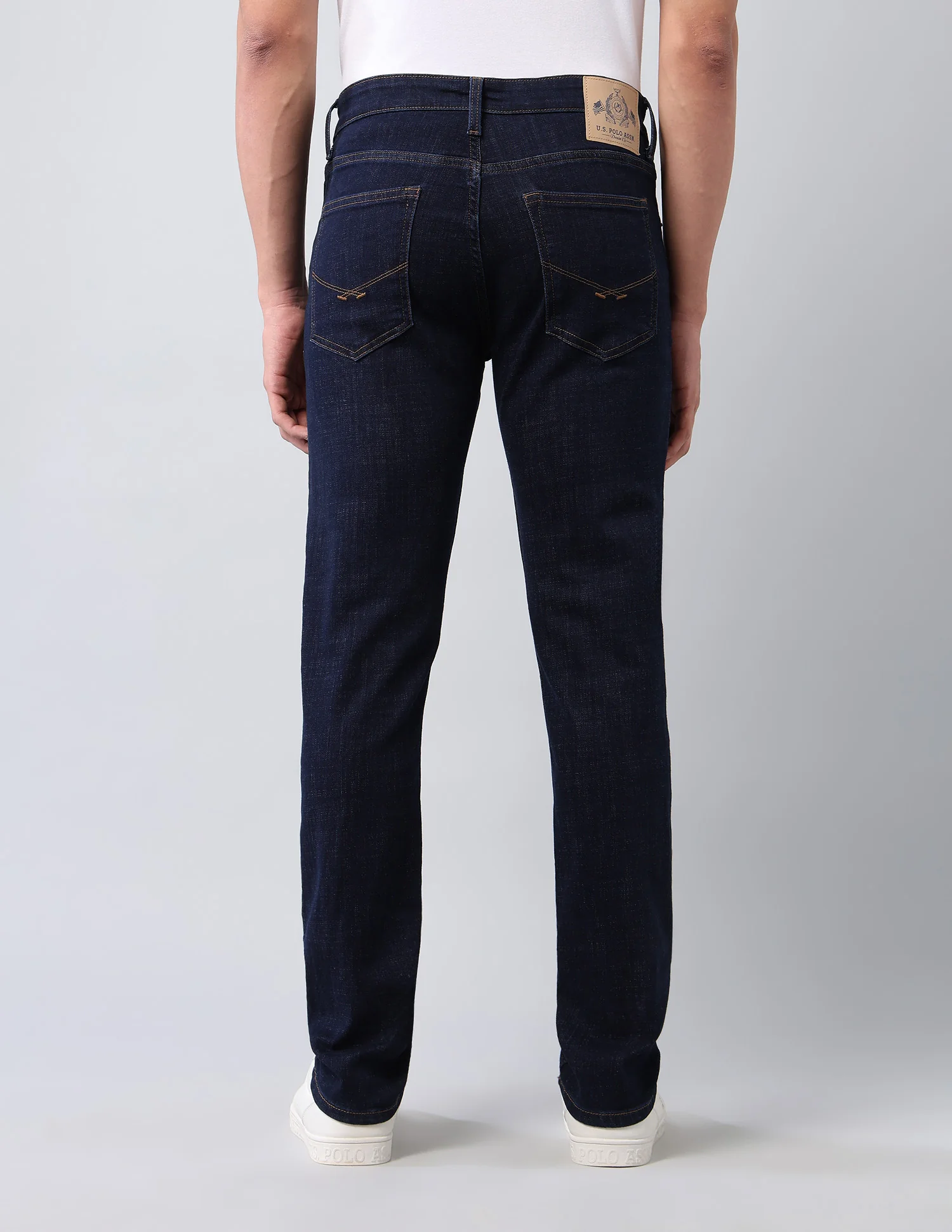 Brandon Slim Tapered Fit Blue Jeans - Image 5