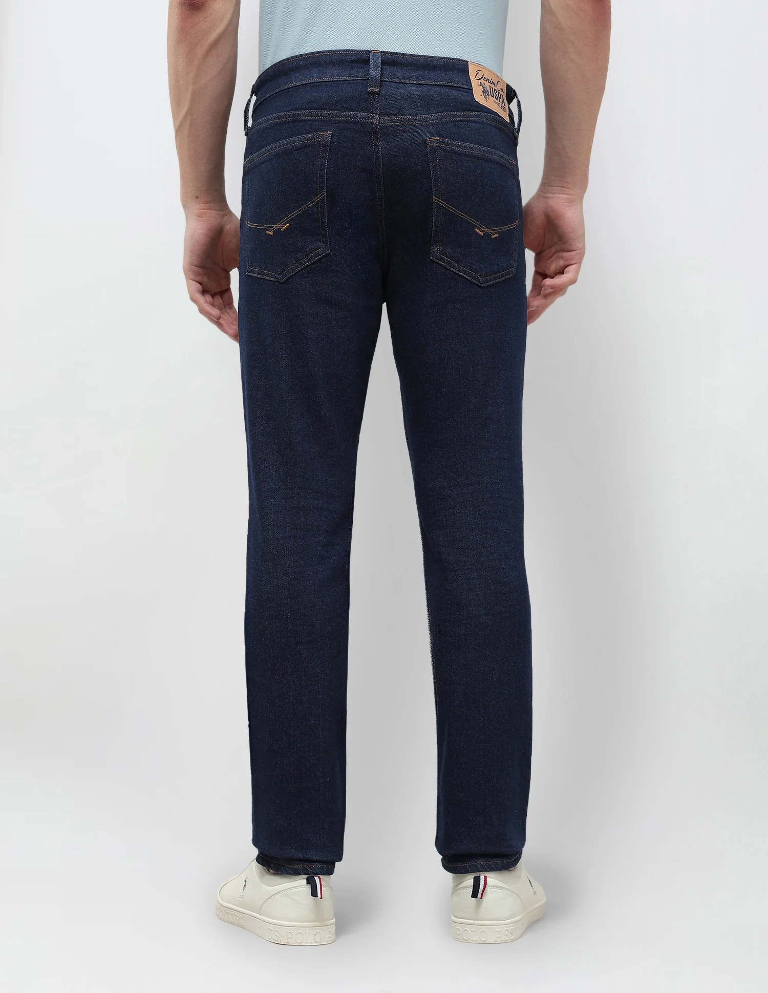 Brandon Slim Tapered Fit Blue Jeans - Image 5