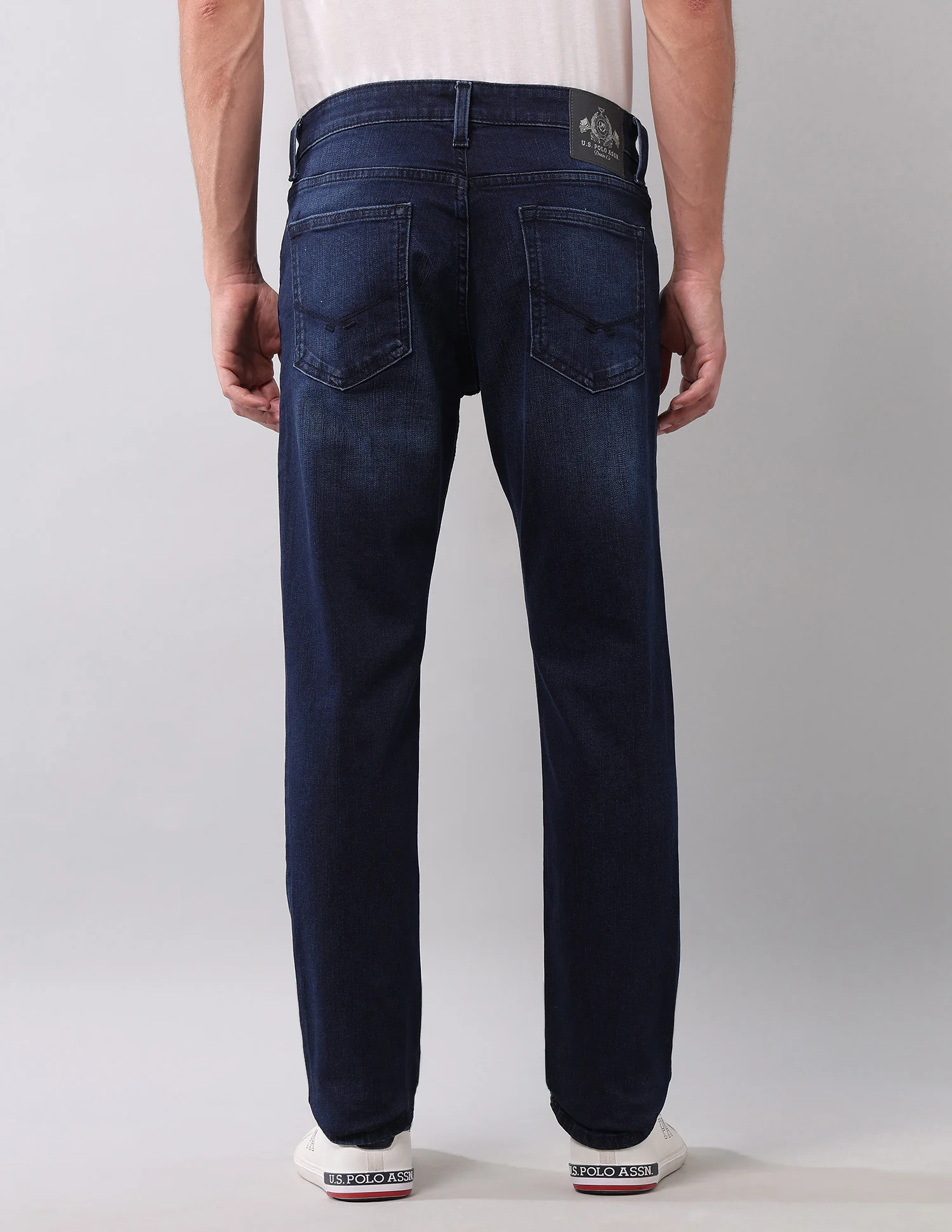 Brandon Slim Tapered Fit Blue Jeans - Image 5