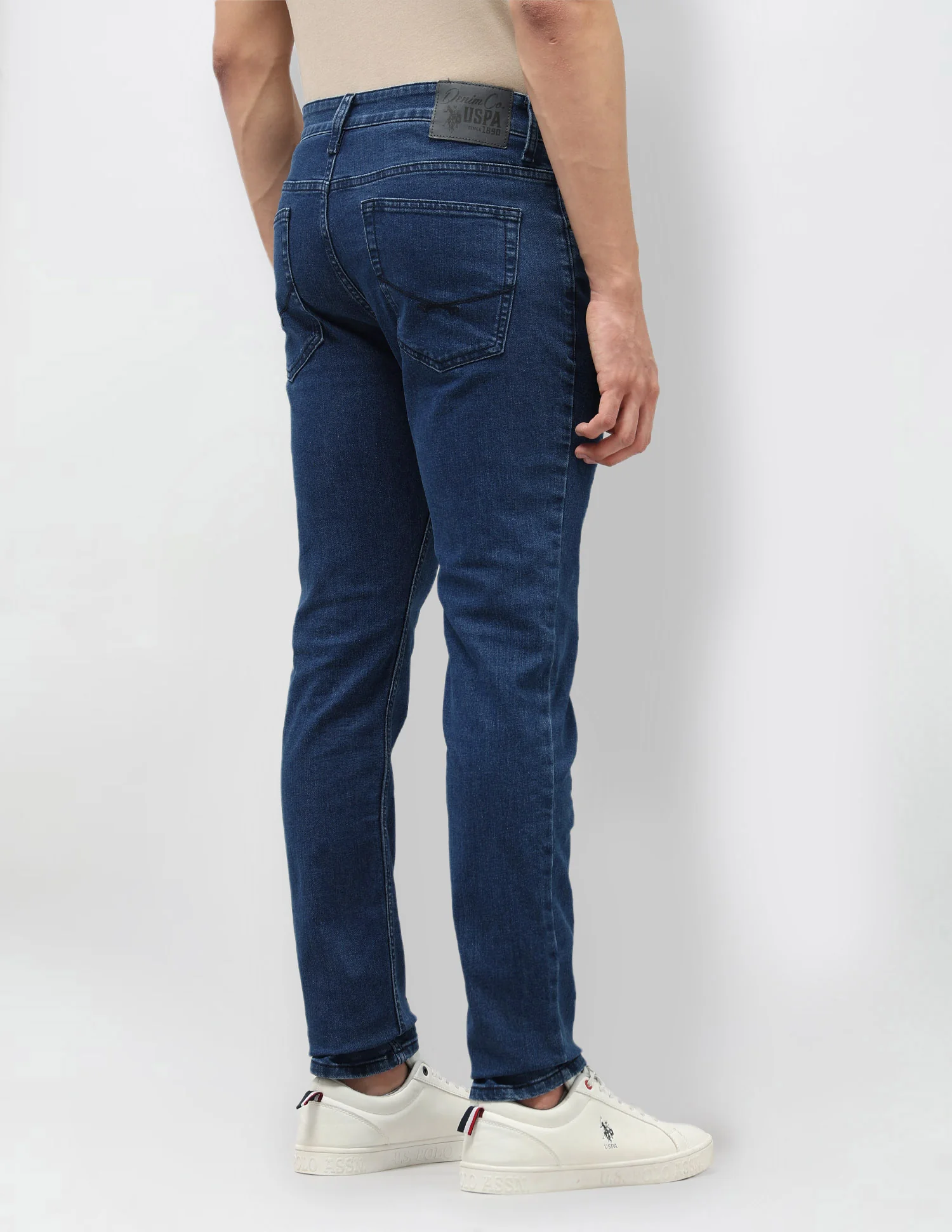 Brandon Slim Tapered Fit Blue Jeans - Image 5