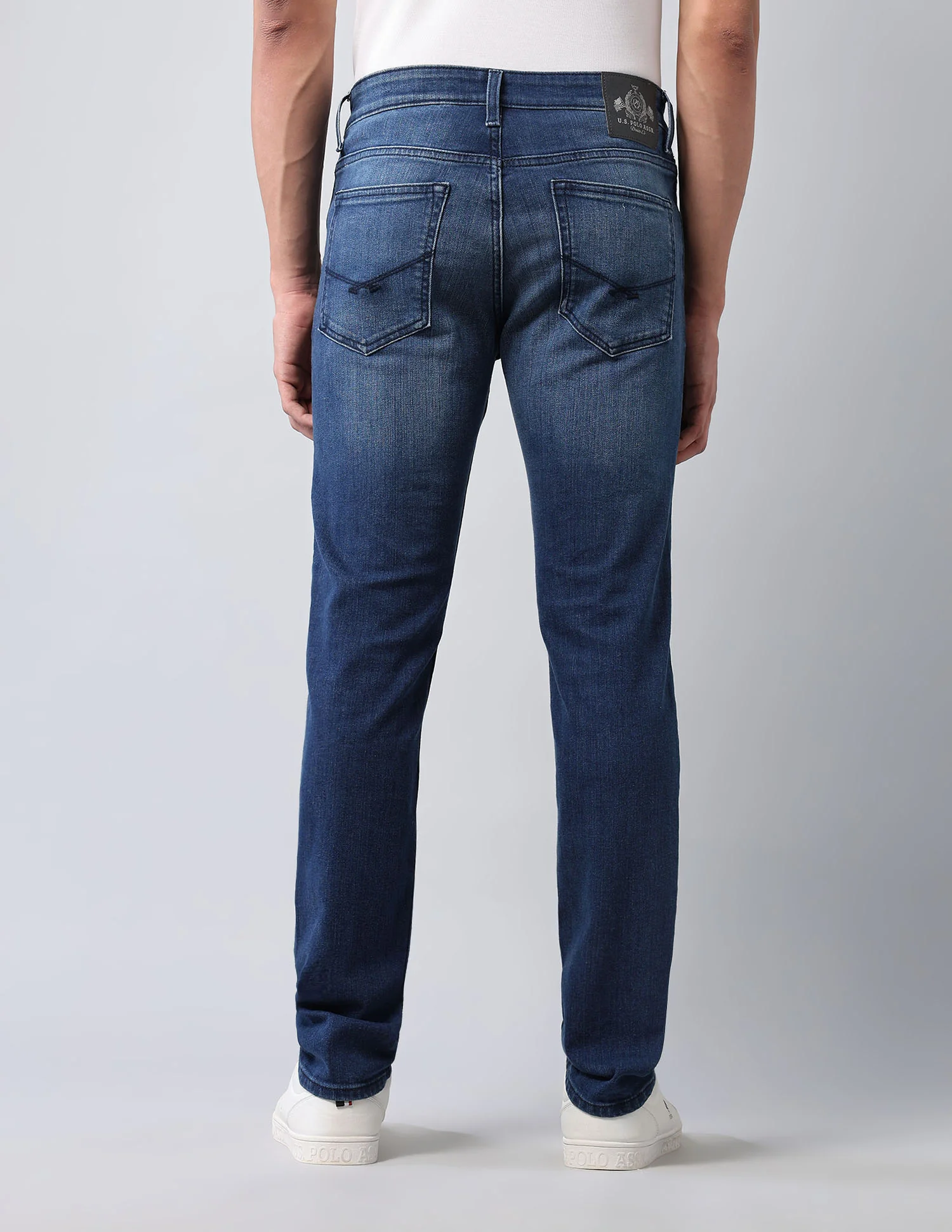 Brandon Slim Tapered Fit Blue Jeans - Image 5