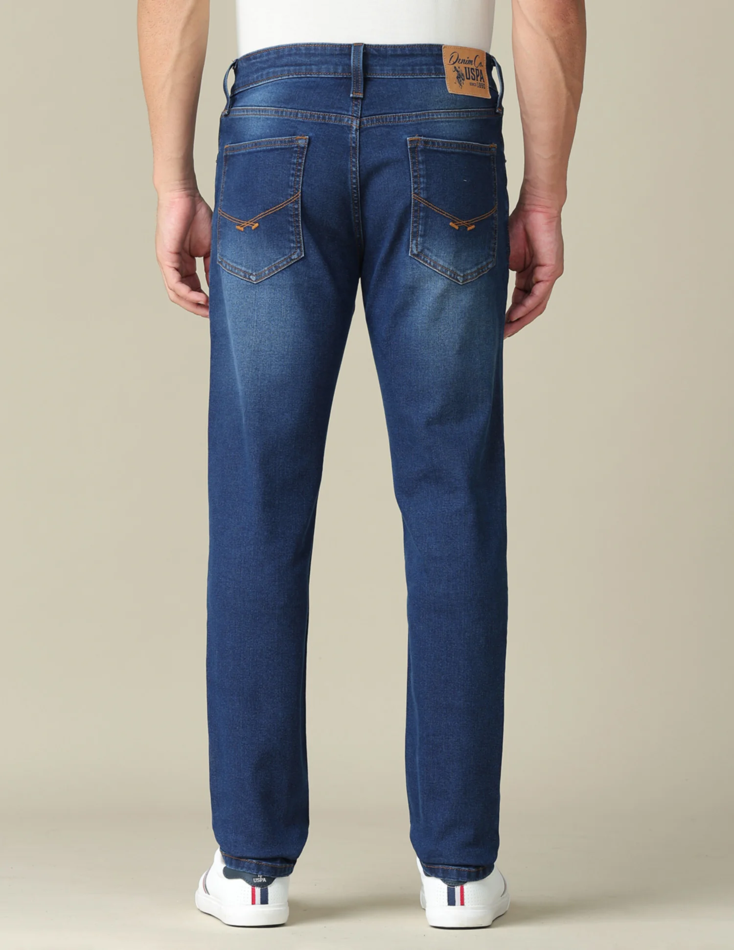 Brandon Slim Tapered Fit Blue Jeans - Image 5