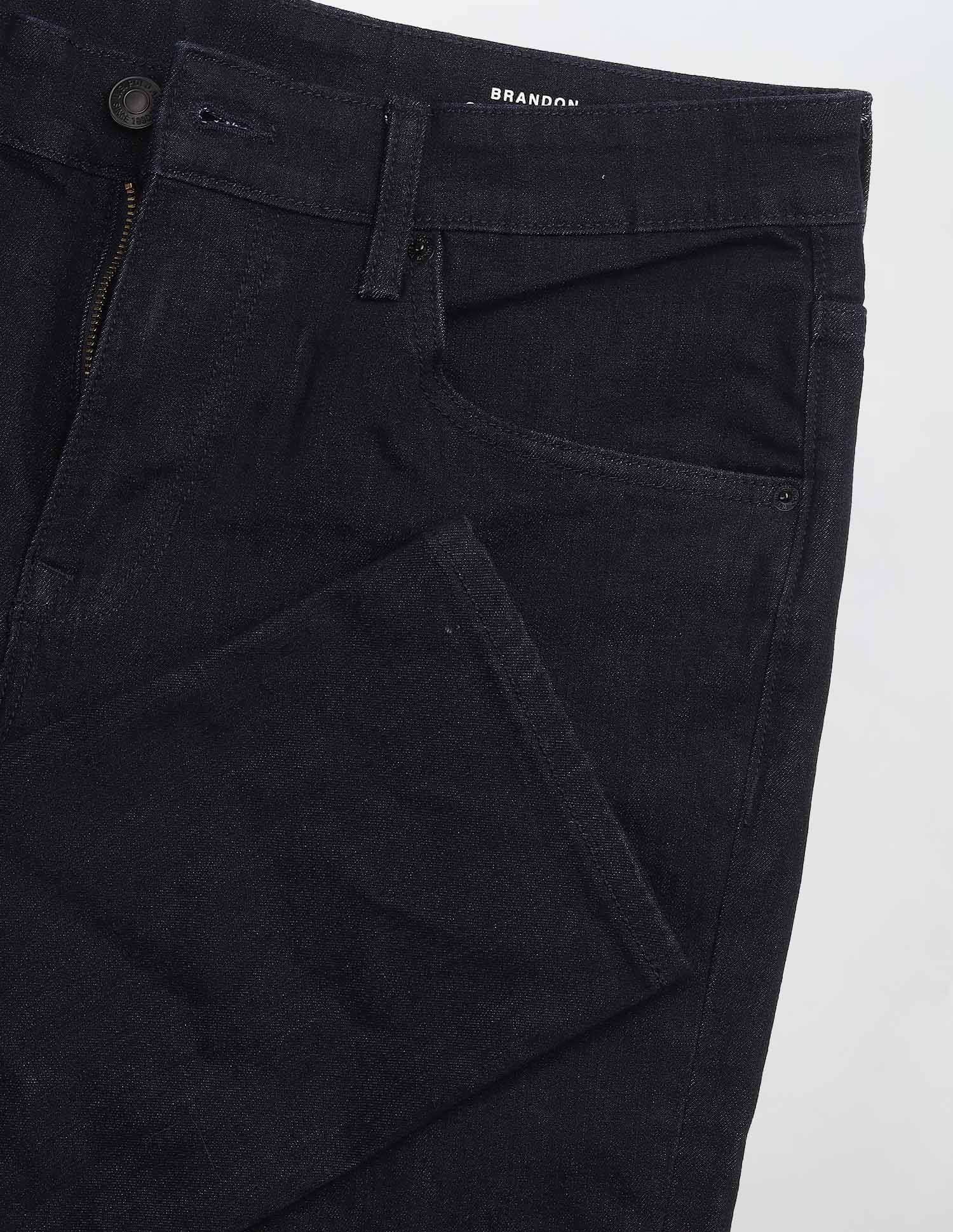 Brandon Slim Tapered Fit Blue Jeans - Image 2