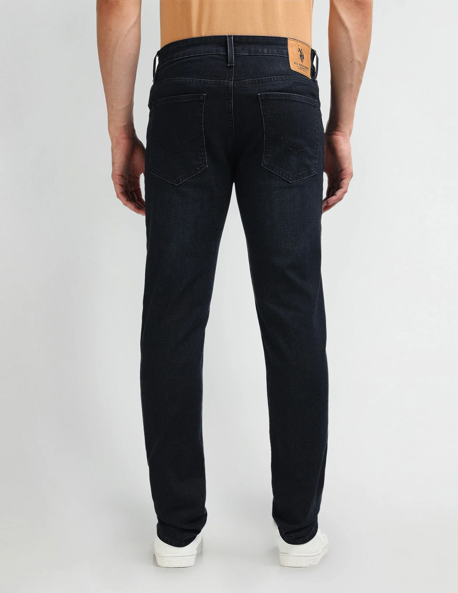 Brandon Slim Tapered Fit Blue Jeans - Image 5
