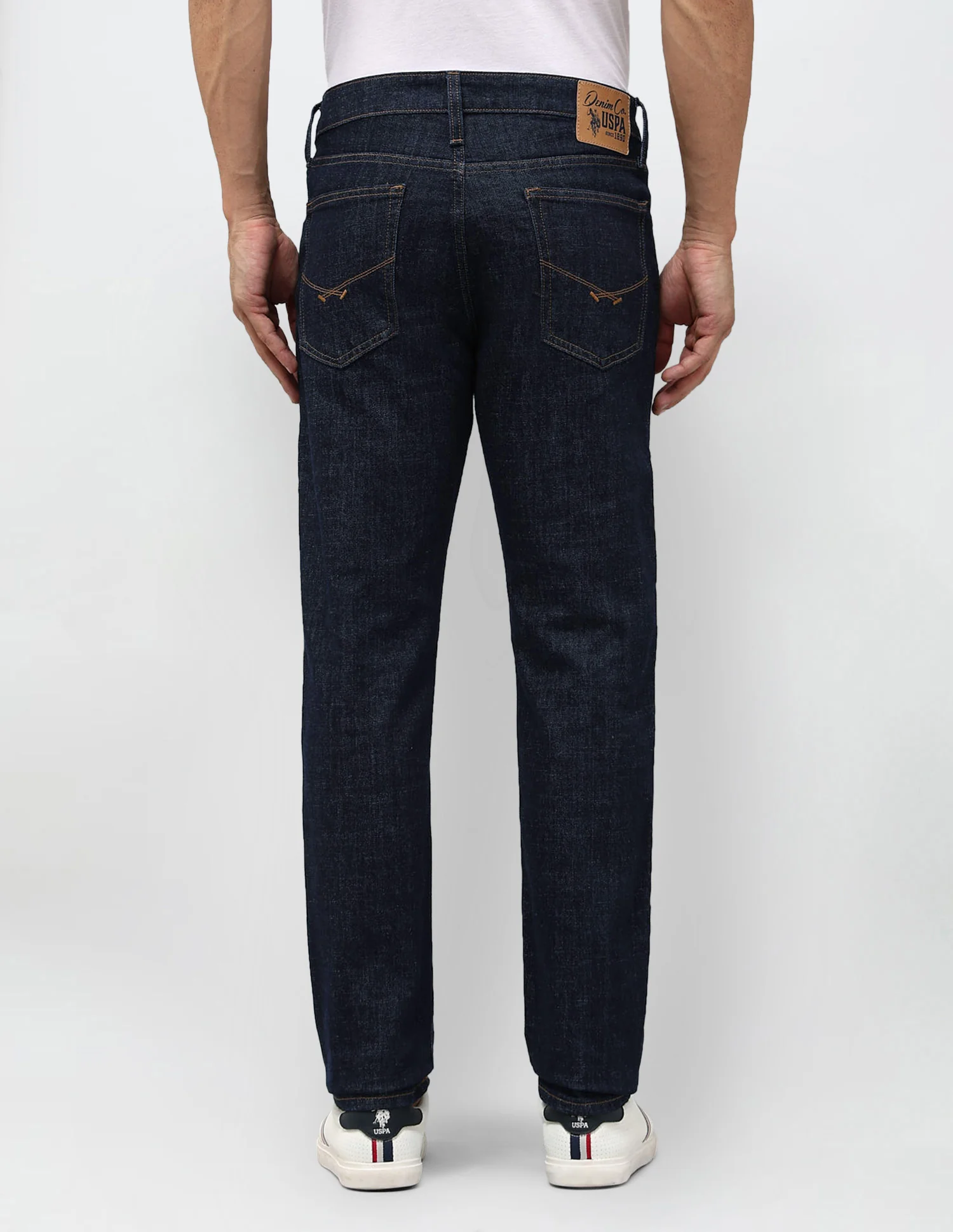 Brandon Slim Tapered Fit Blue Jeans - Image 5