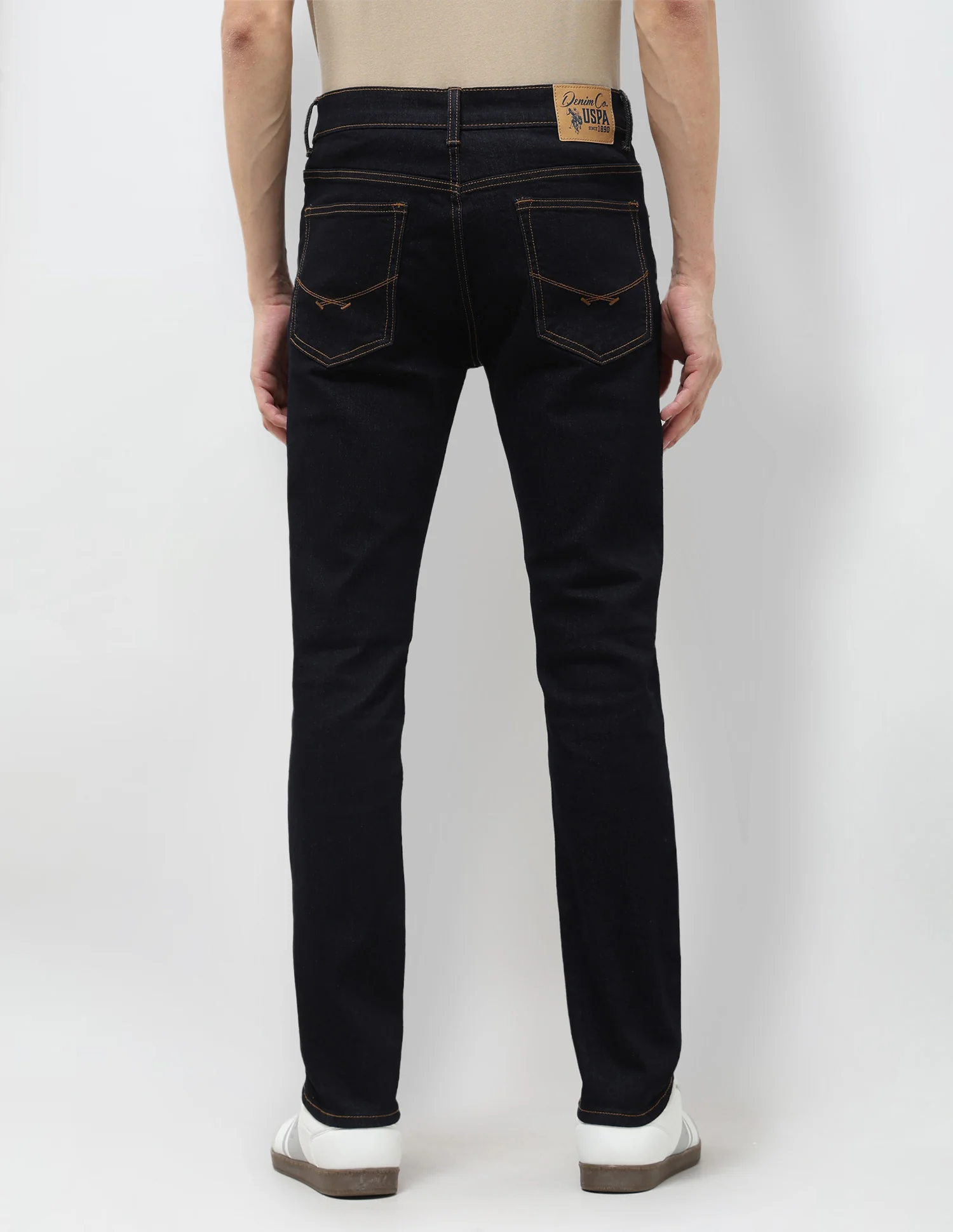 Brandon Slim Tapered Fit Blue Jeans - Image 5