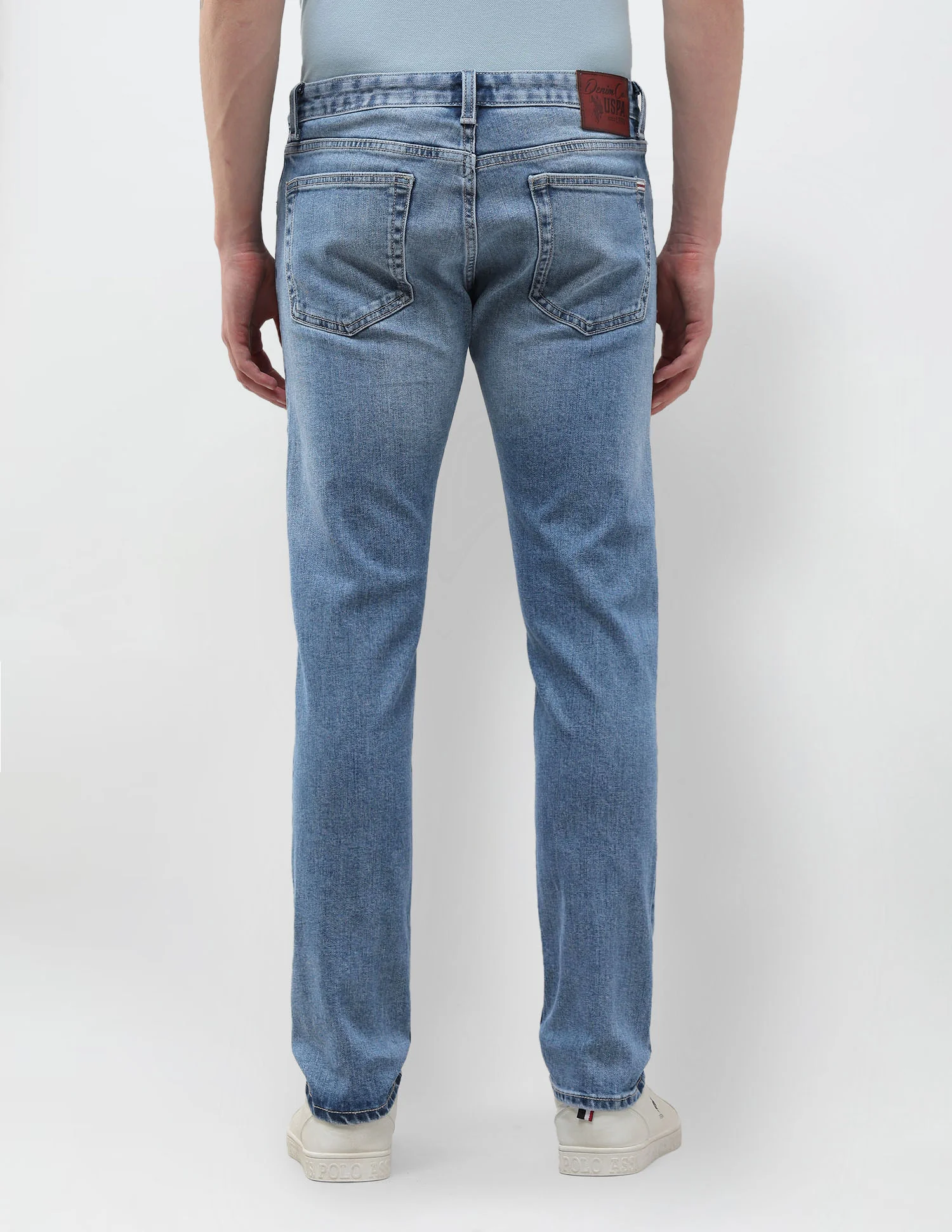 Brandon Slim Tapered Fit Blue Jeans - Image 5