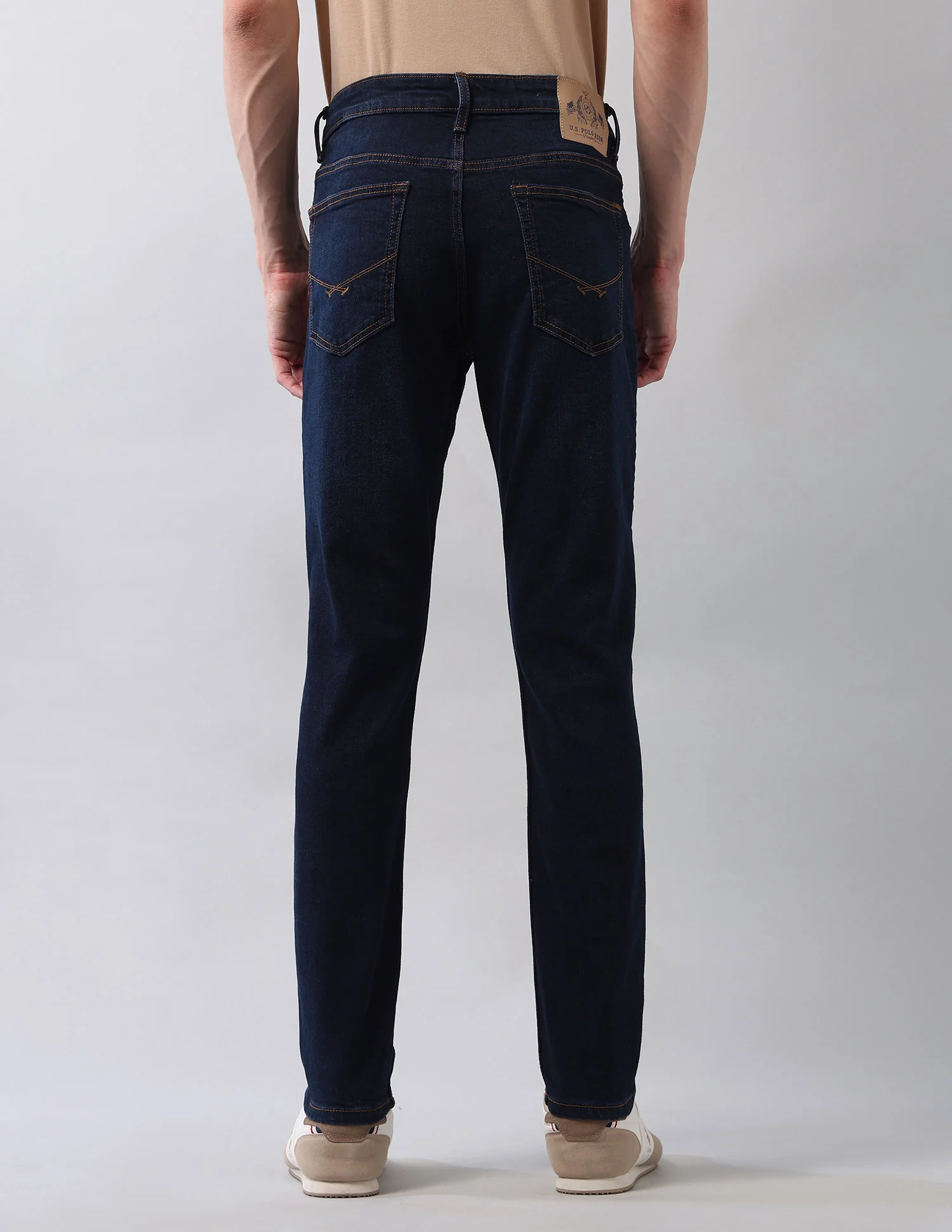 Brandon Slim Tapered Fit Blue Jeans - Image 5