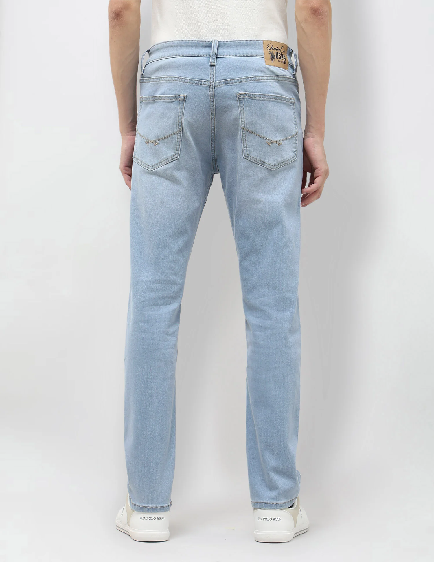 Brandon Slim Tapered Fit Blue Jeans - Image 5