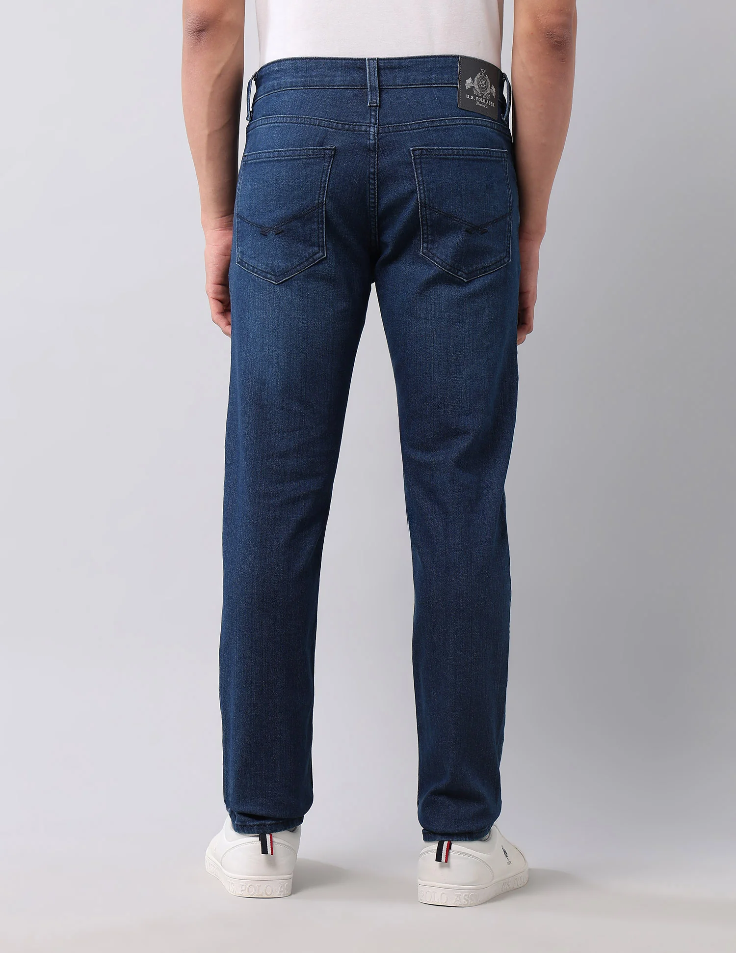 Brandon Slim Tapered Fit Blue Jeans - Image 5
