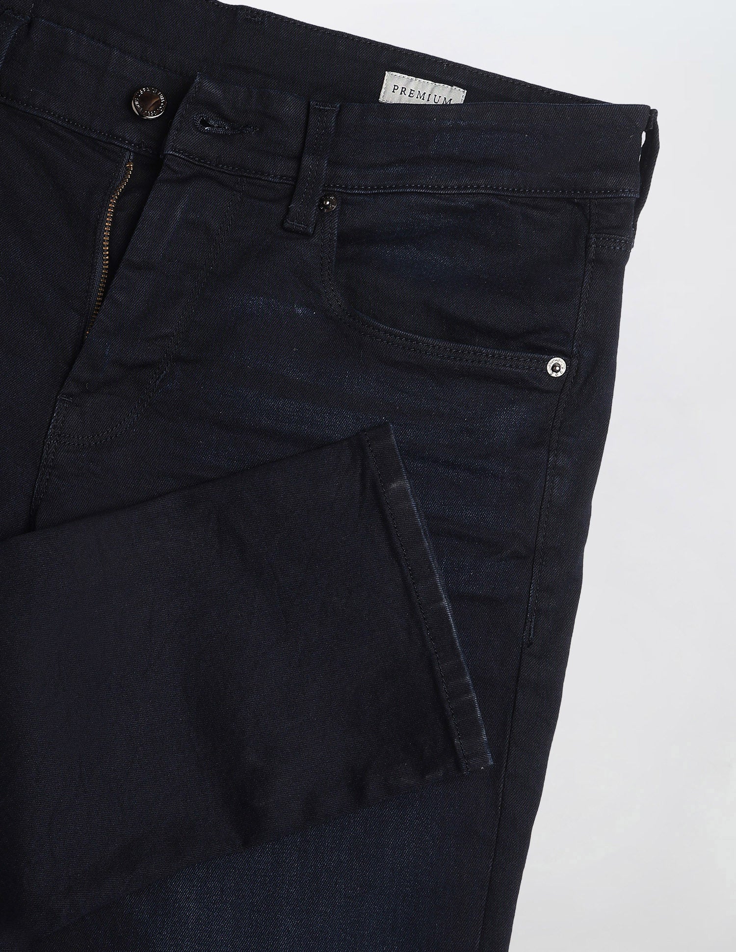 Brandon Slim Tapered Fit Blue Jeans - Image 2