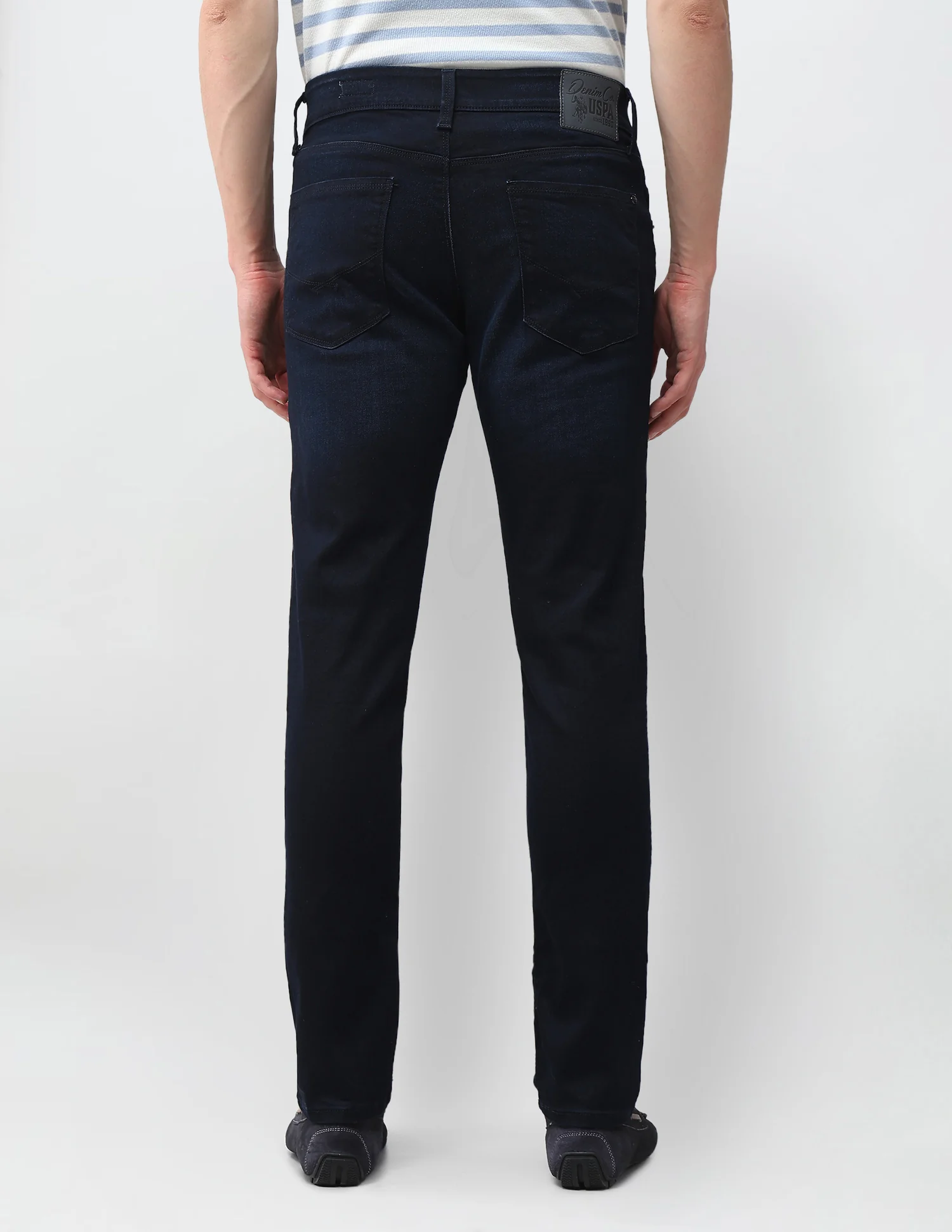 Brandon Slim Tapered Fit Blue Jeans - Image 5