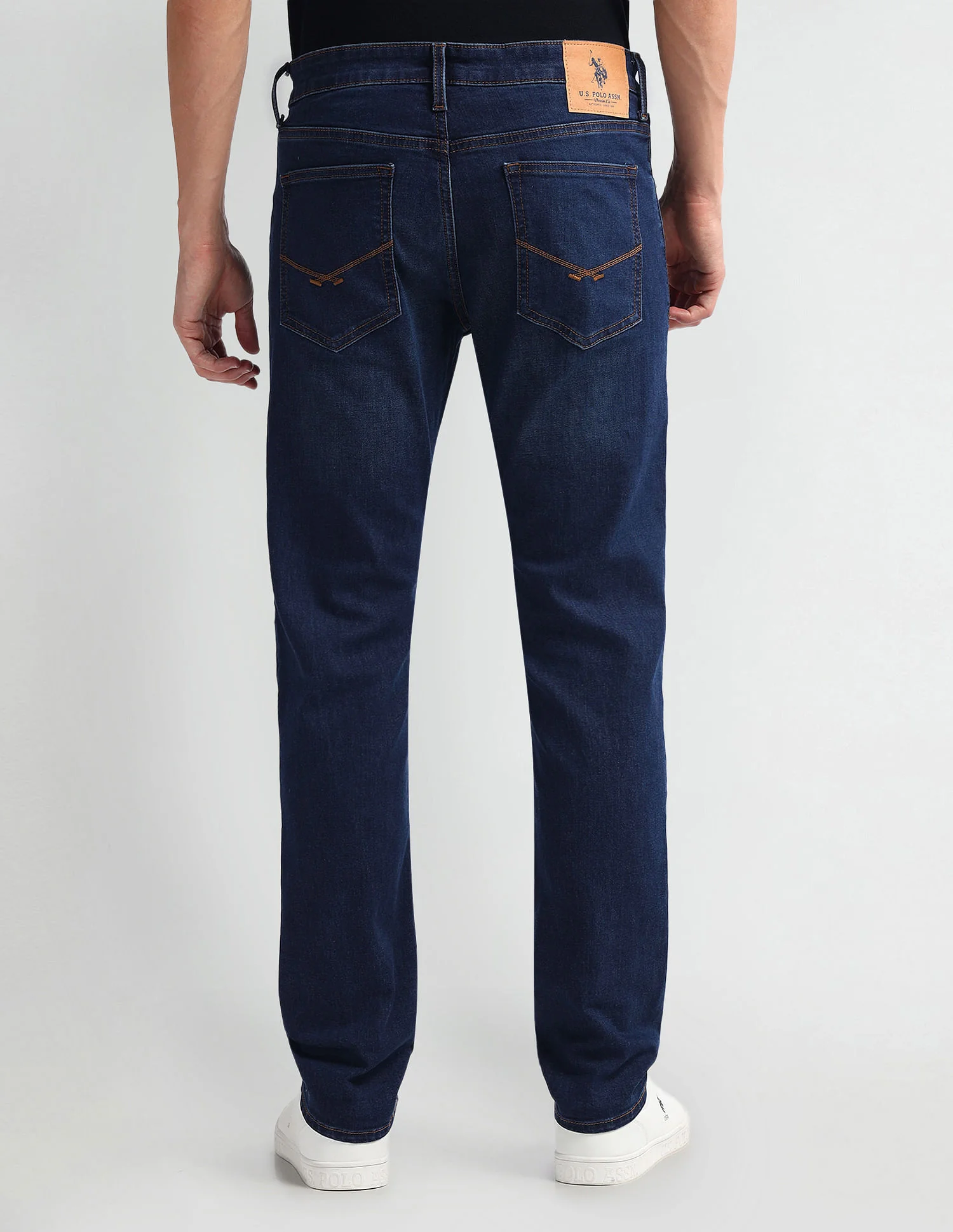 Brandon Slim Tapered Fit Blue Jeans - Image 5