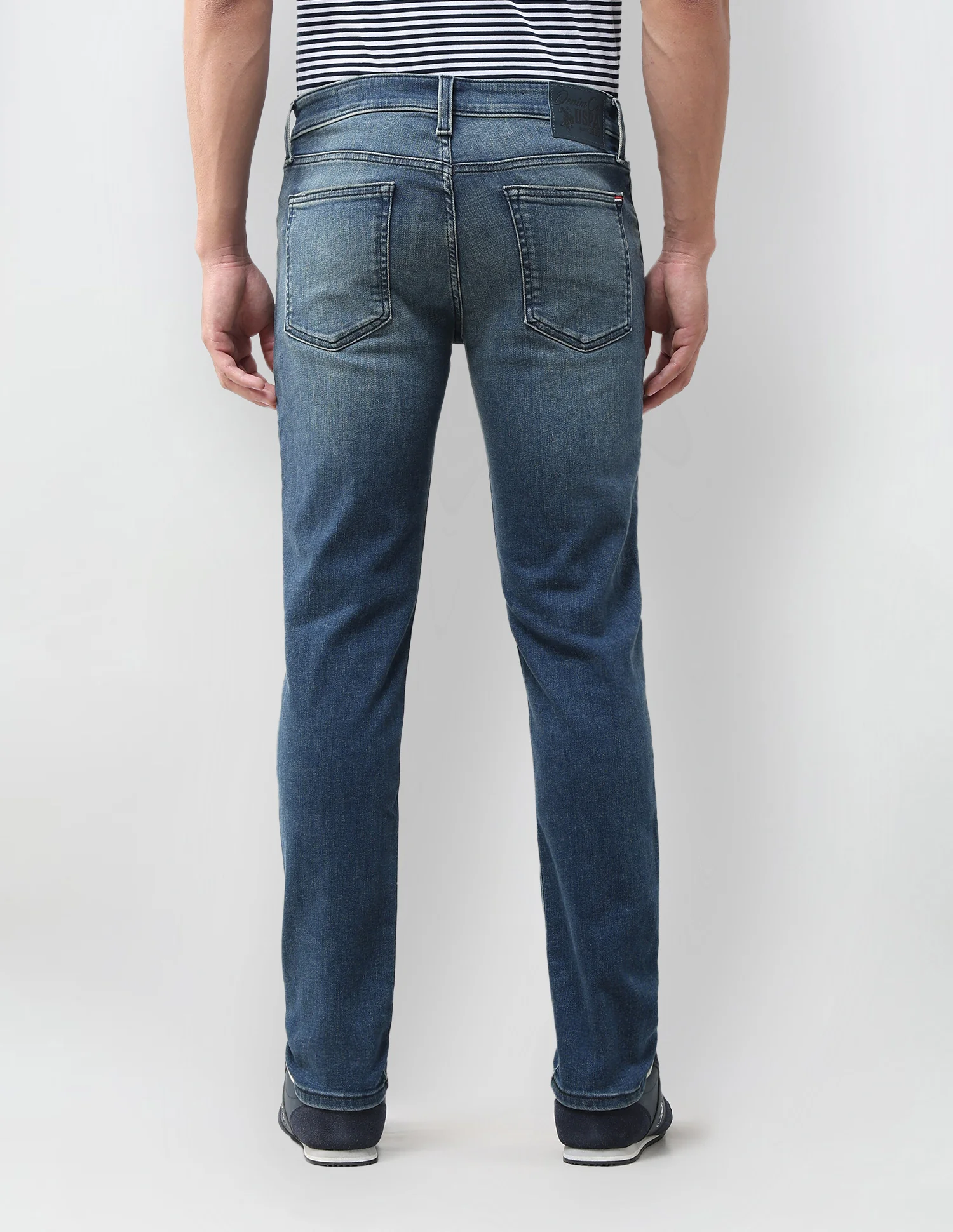 Brandon Slim Tapered Fit Grey Jeans - Image 5
