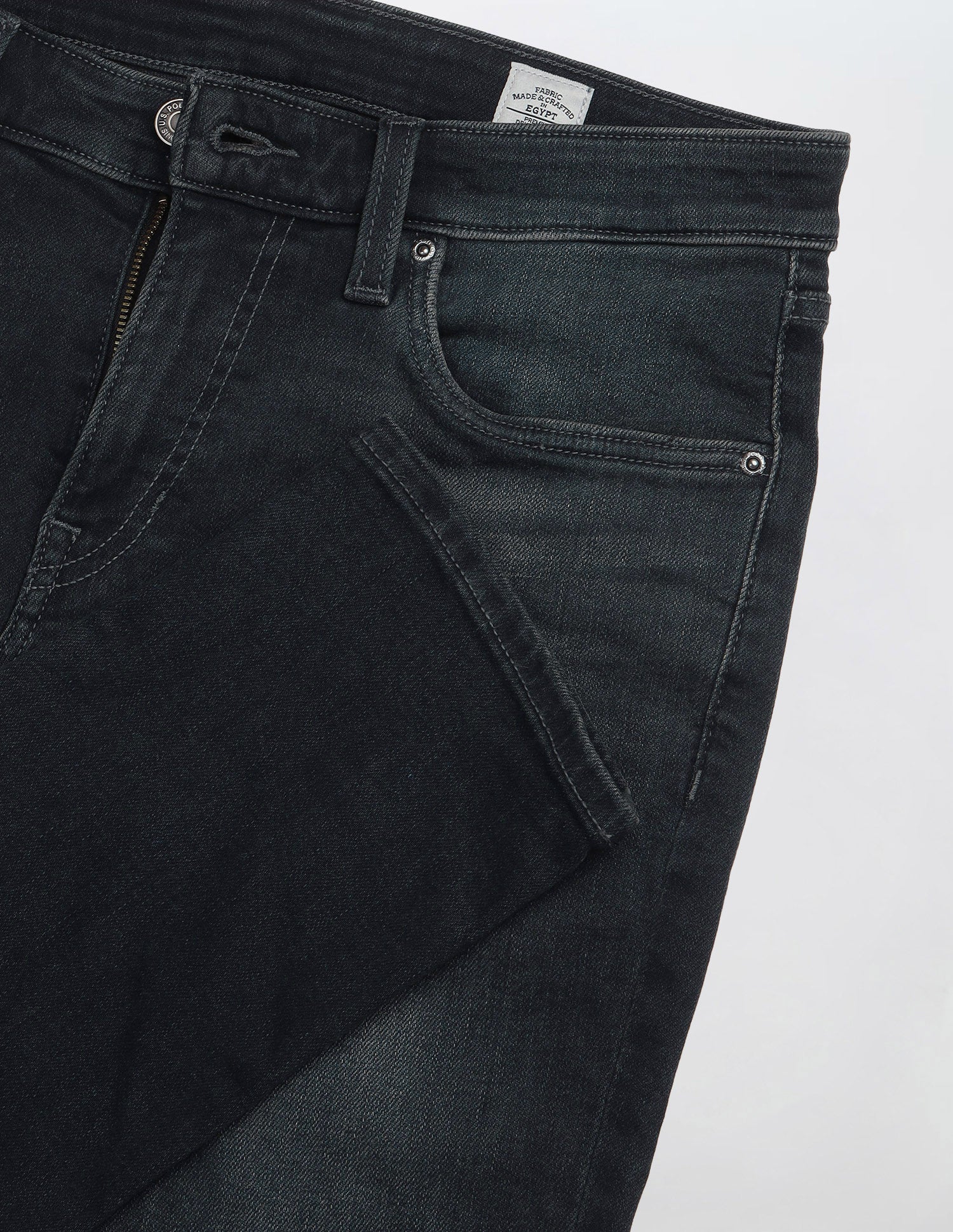 Brandon Slim Tapered Fit Grey Jeans - Image 2