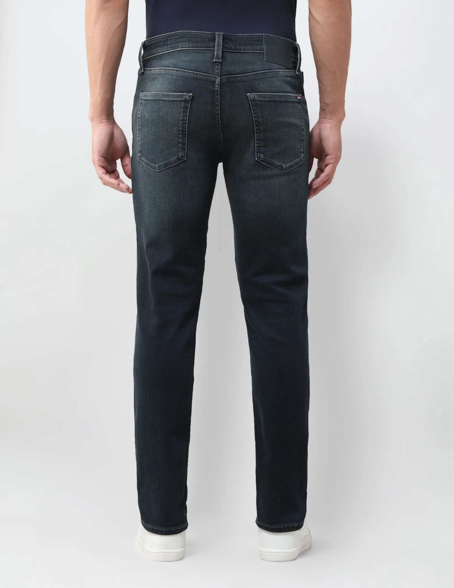 Brandon Slim Tapered Fit Grey Jeans - Image 5
