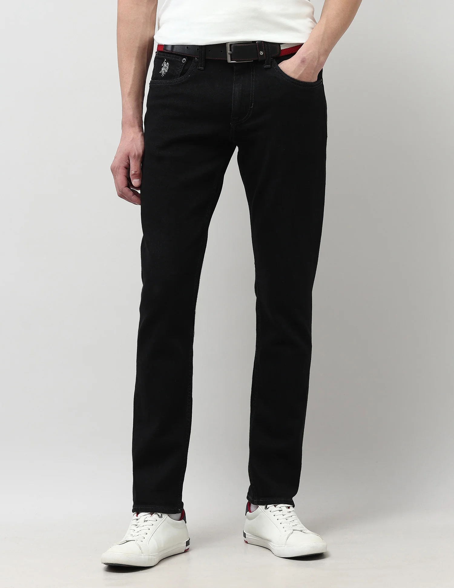 Brandon Slim Tapered Fit Grey Jeans