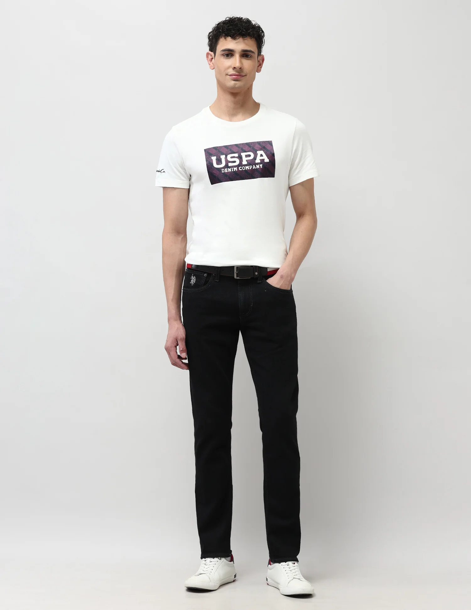 Brandon Slim Tapered Fit Grey Jeans - Image 3