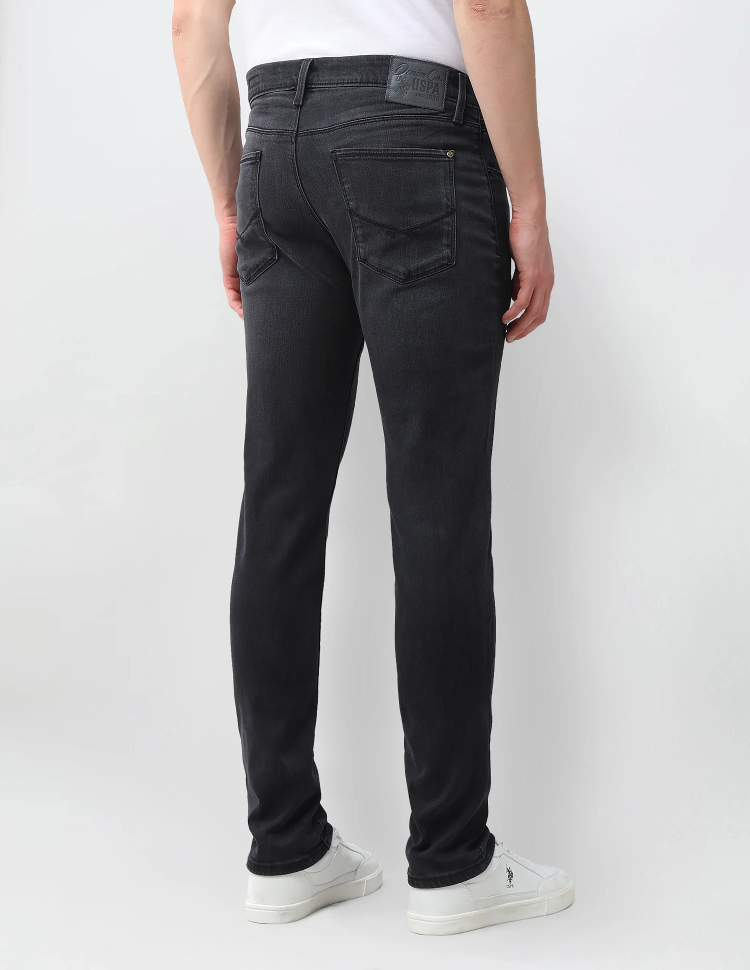 Brandon Slim Tapered Fit Grey Jeans - Image 5