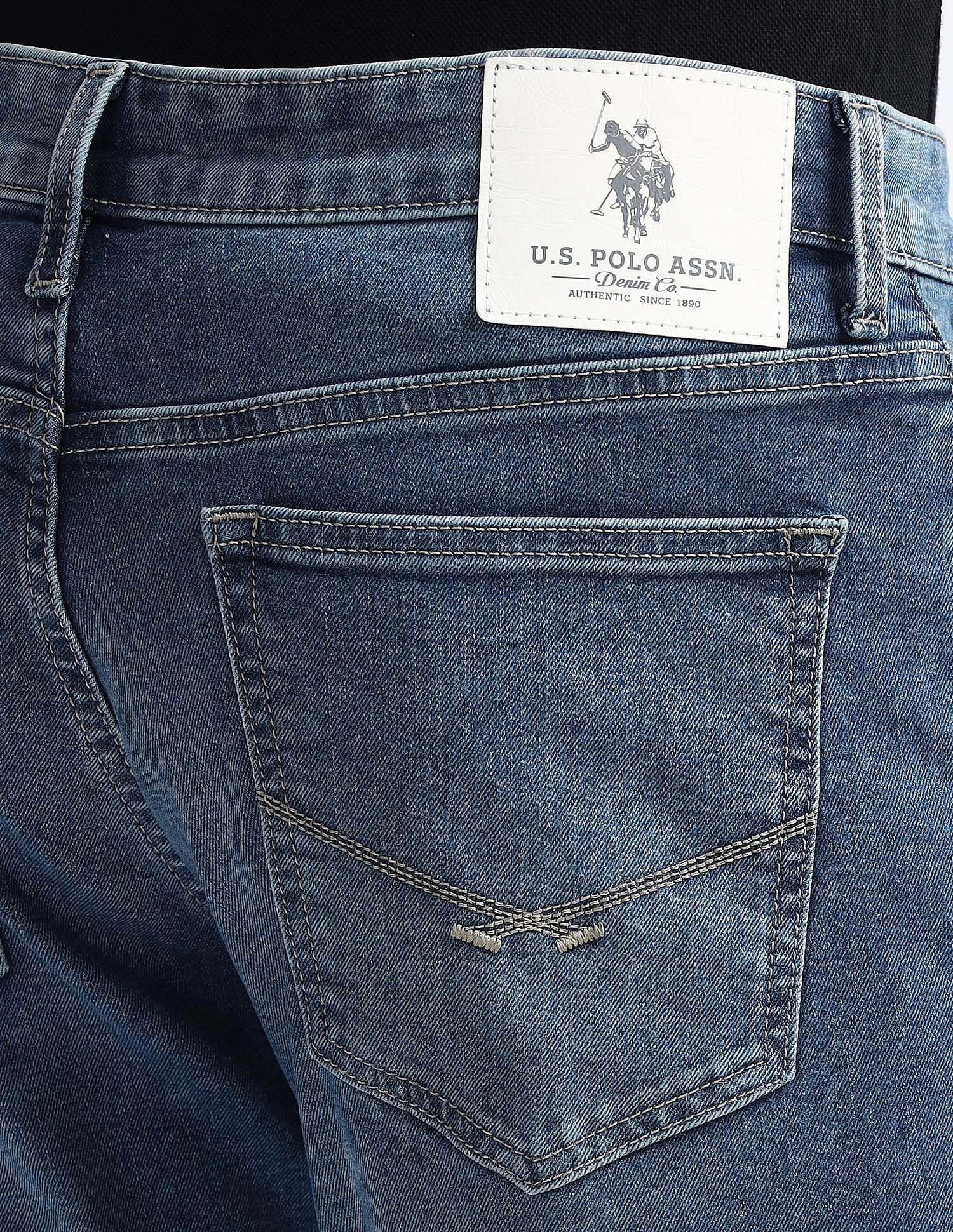 Brandon Slim Tapered Fit Light Wash Jeans - Image 7