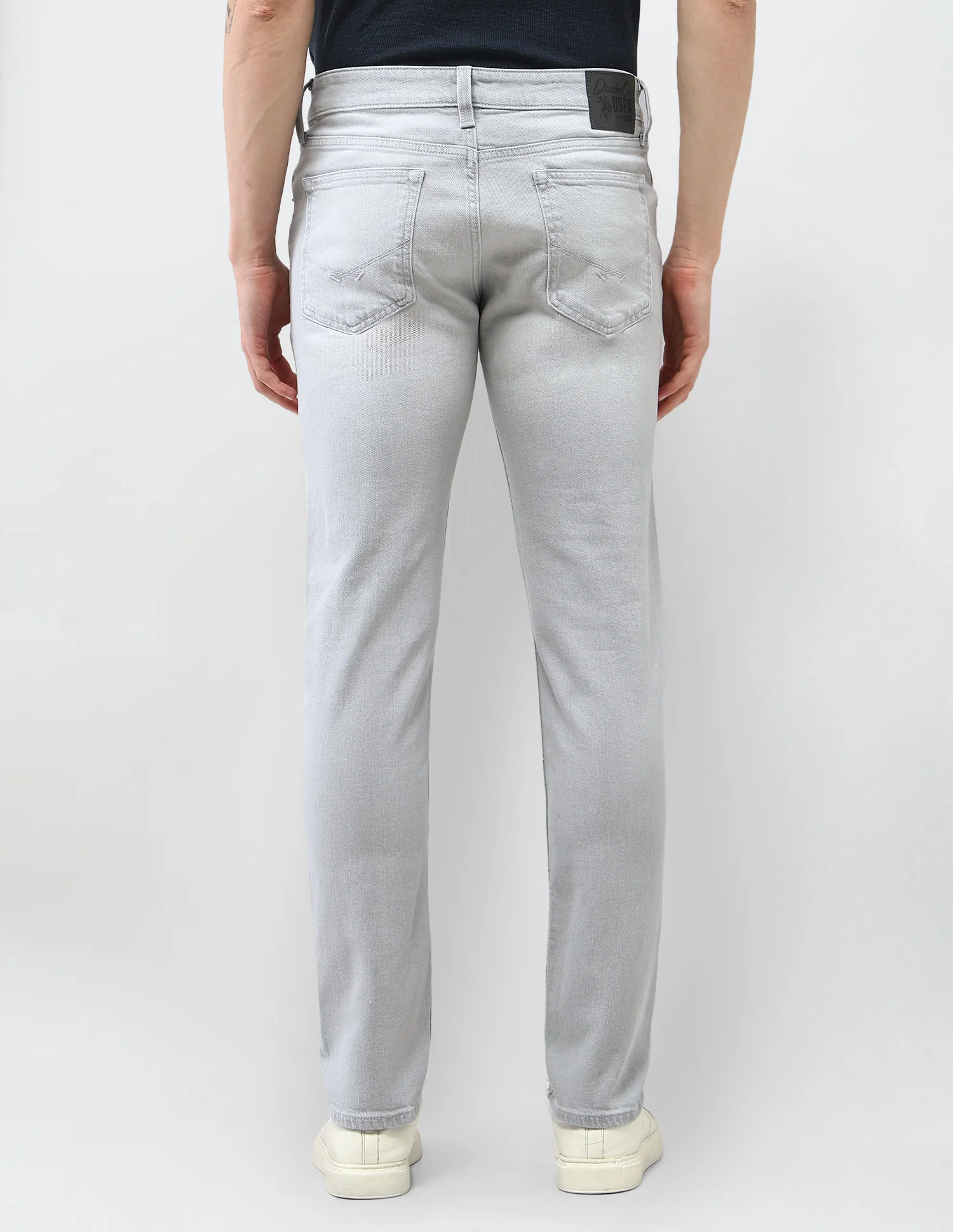Brandon Slim Tapered Fit Light Washed Jeans - Image 5