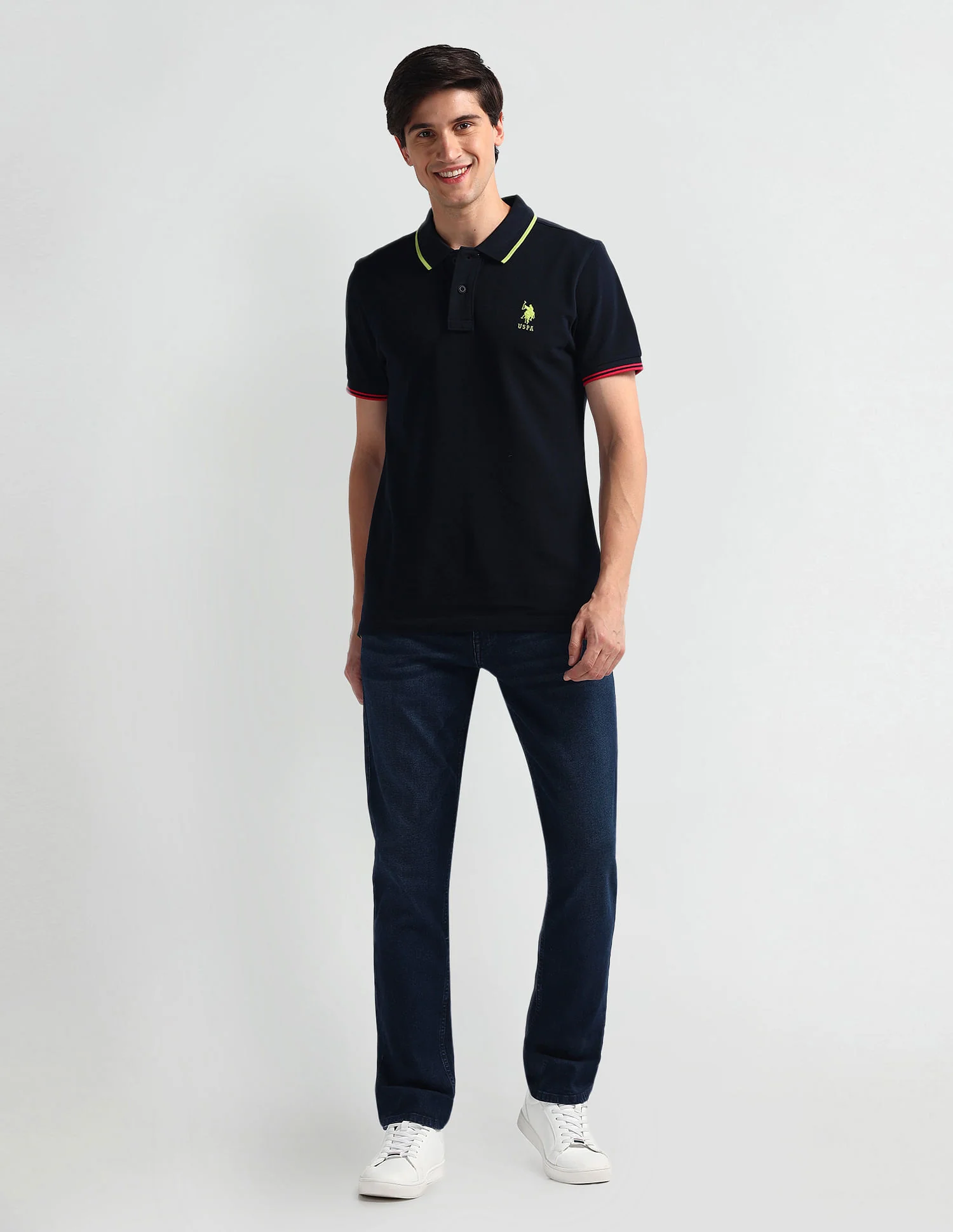 Brandon Slim Tapered Fit Mid Rise Jeans - Image 3