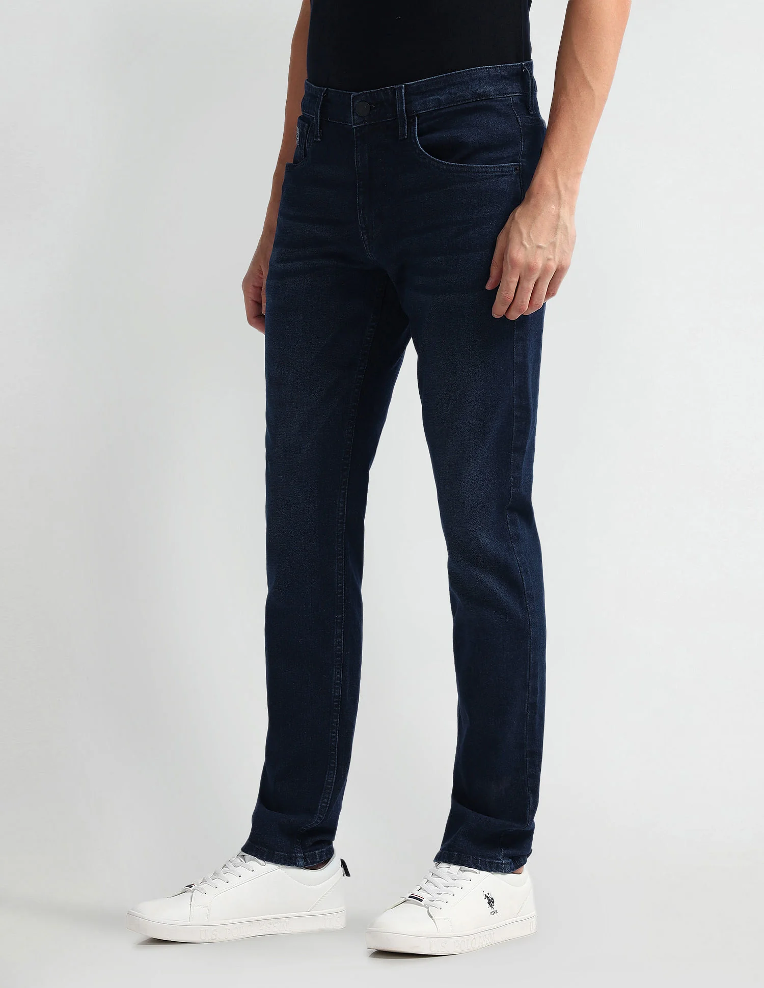 Brandon Slim Tapered Fit Mid Rise Jeans - Image 4