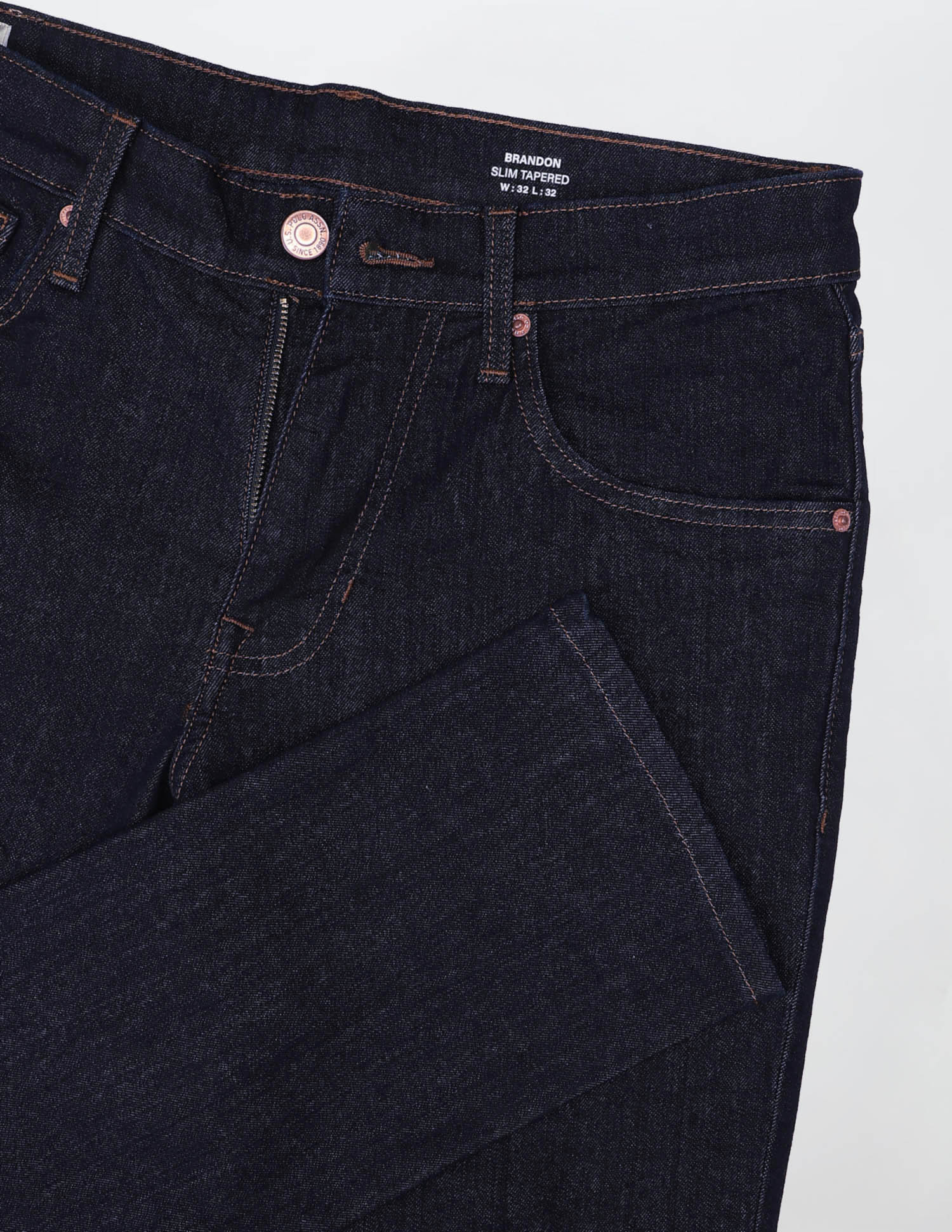 Brandon Slim Tapered Fit Mid Rise Jeans - Image 2