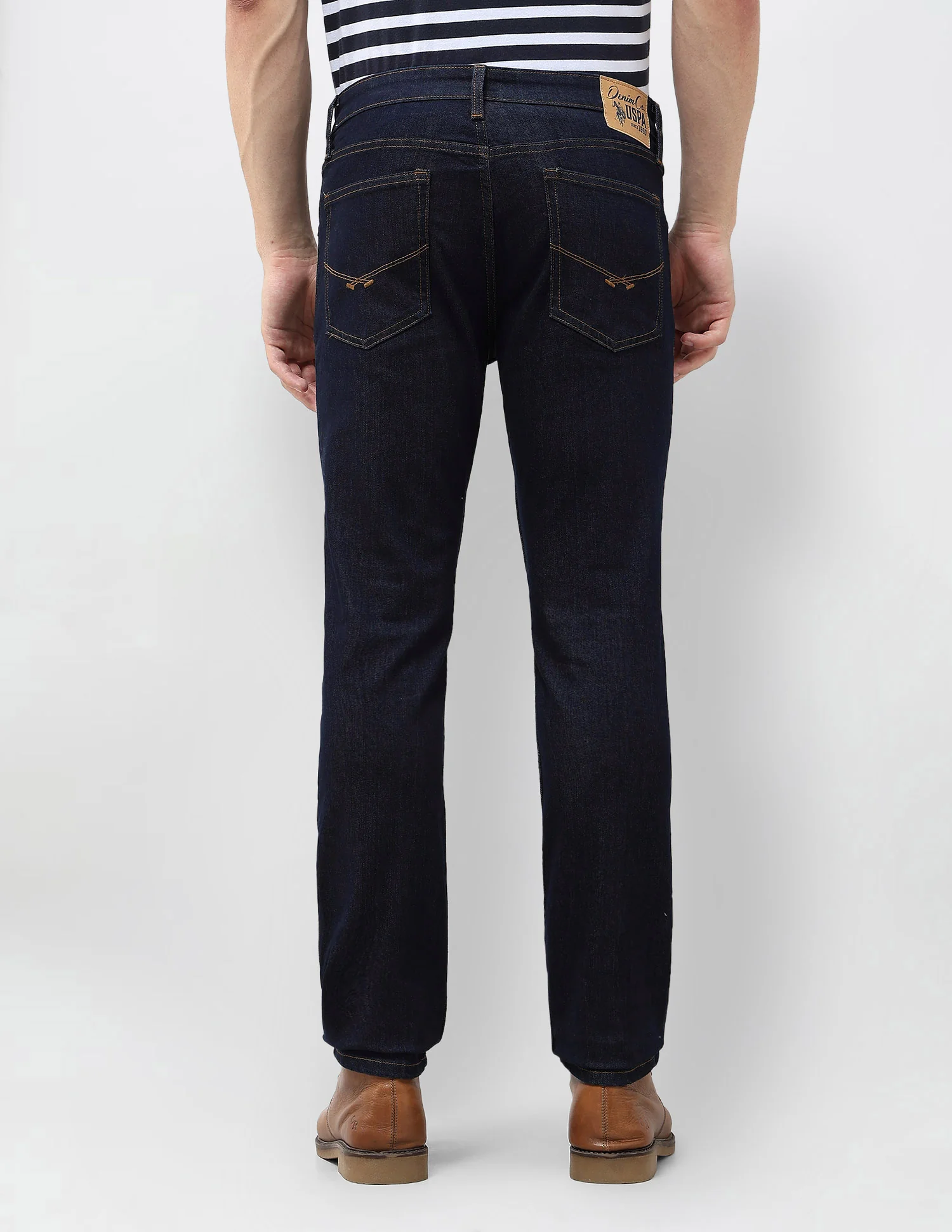 Brandon Slim Tapered Fit Mid Rise Jeans - Image 5