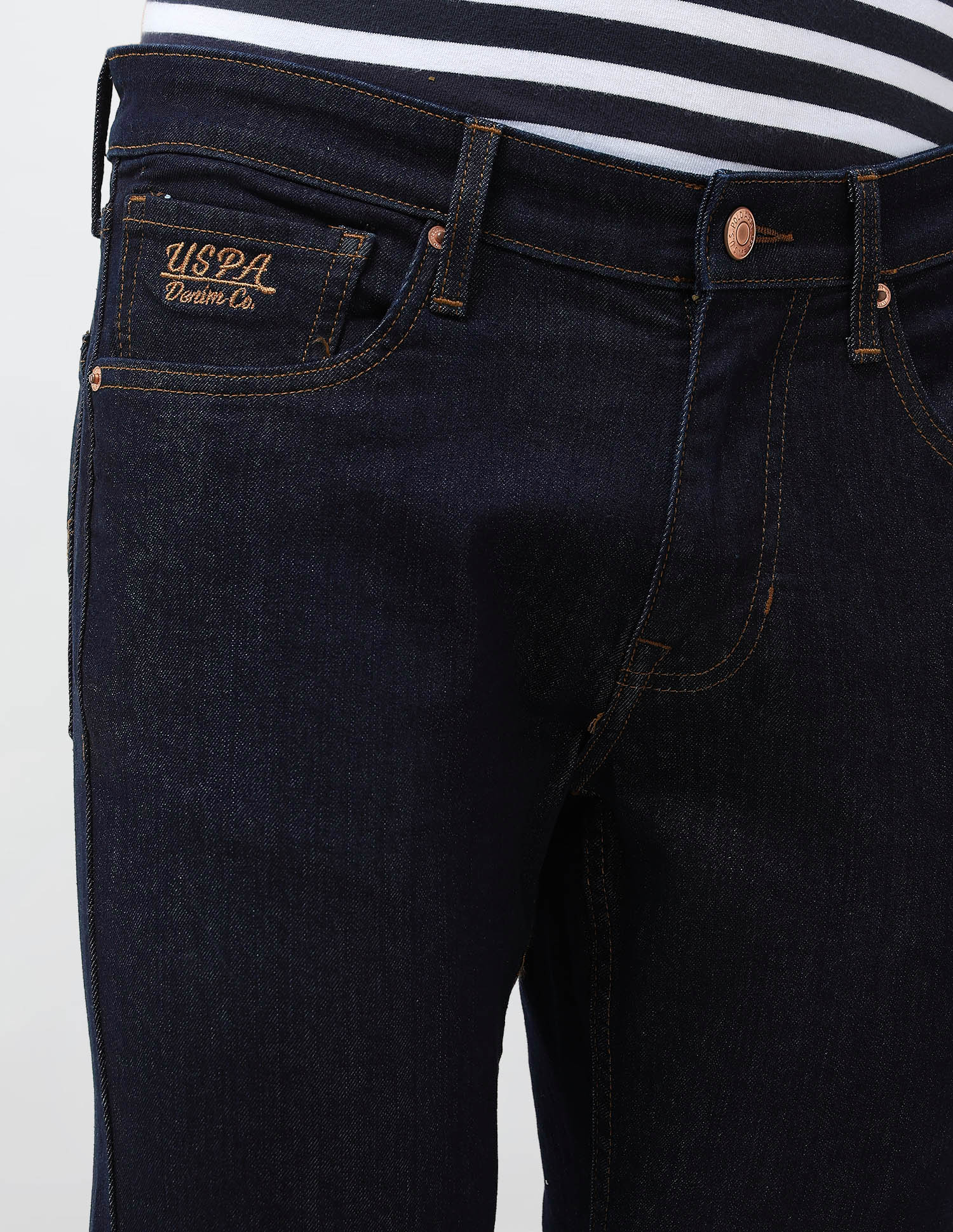 Brandon Slim Tapered Fit Mid Rise Jeans - Image 7