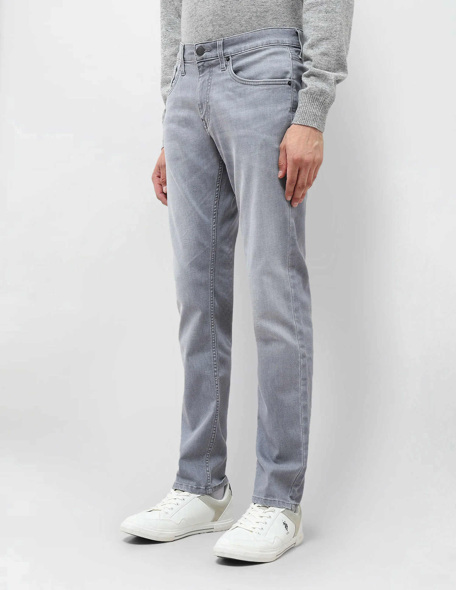 Brandon Slim Tapered Fit Mid Rise Jeans - Image 4