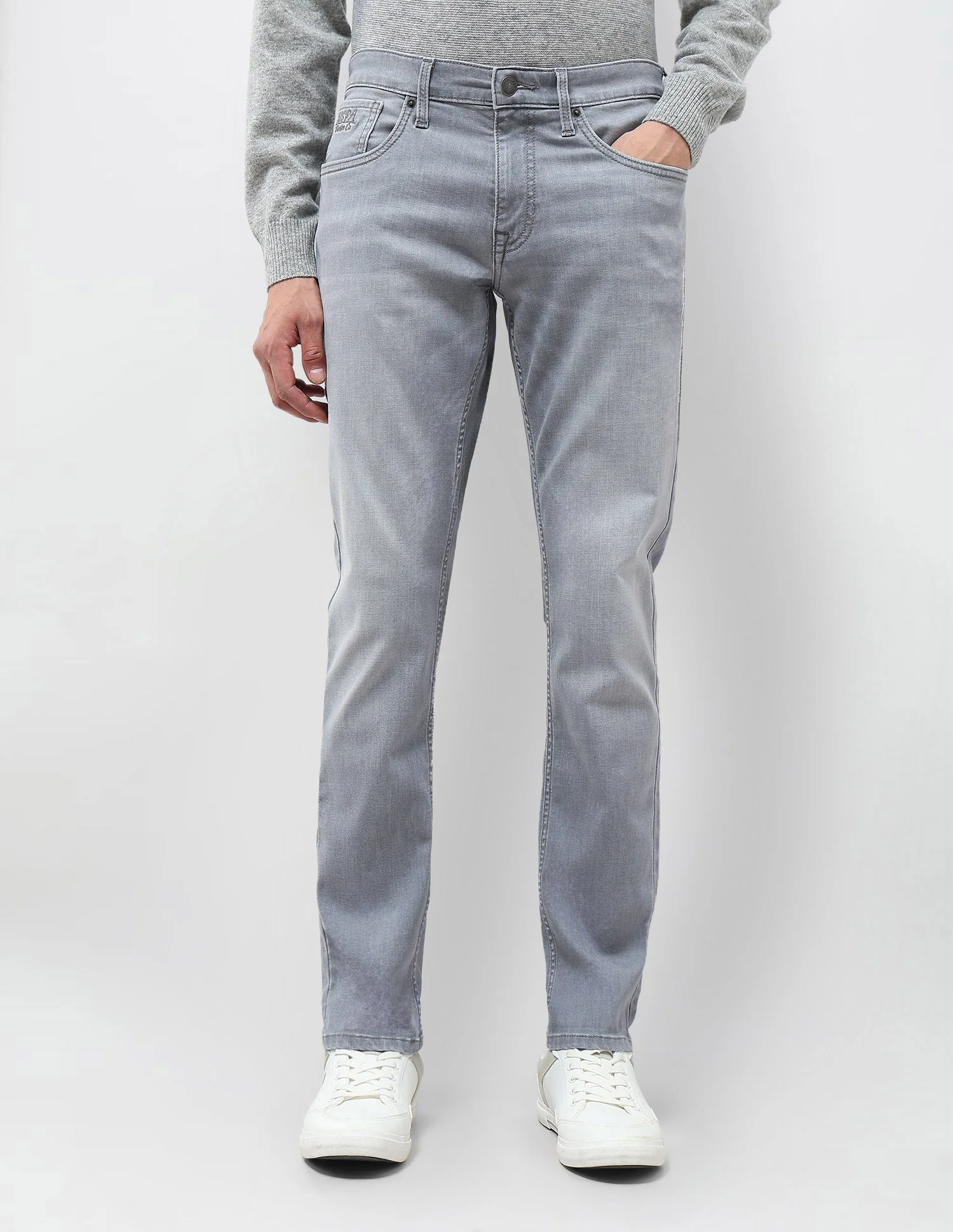 Brandon Slim Tapered Fit Mid Rise Jeans - Image 6